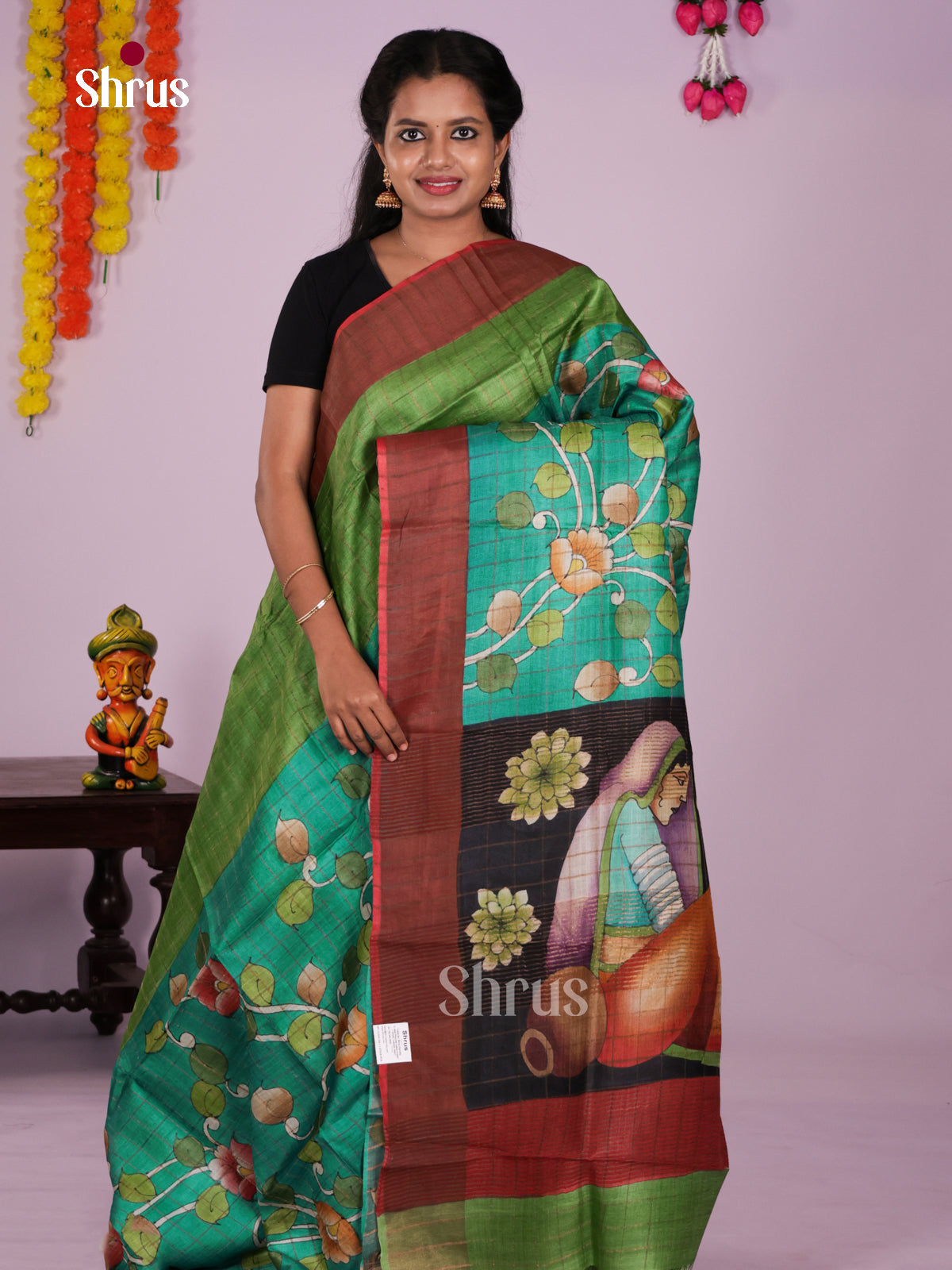 DIS17729 - Tussar Saree