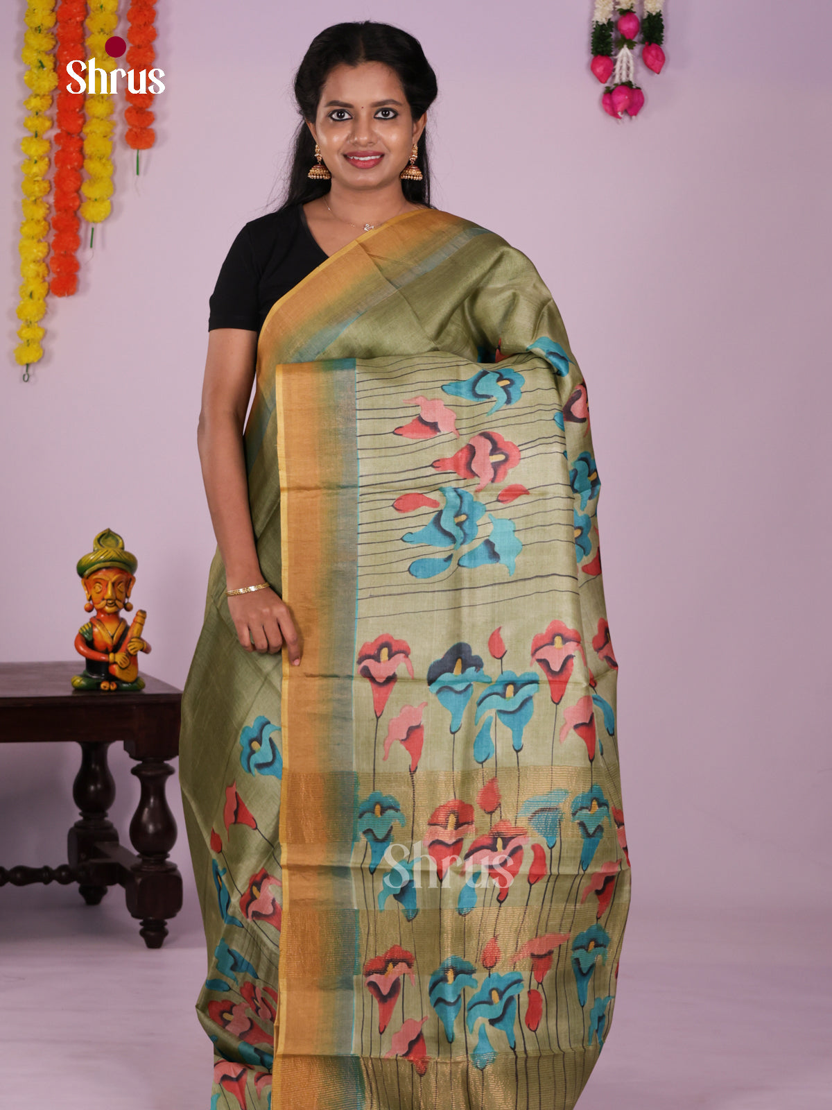 DIS17731 - Tussar Saree