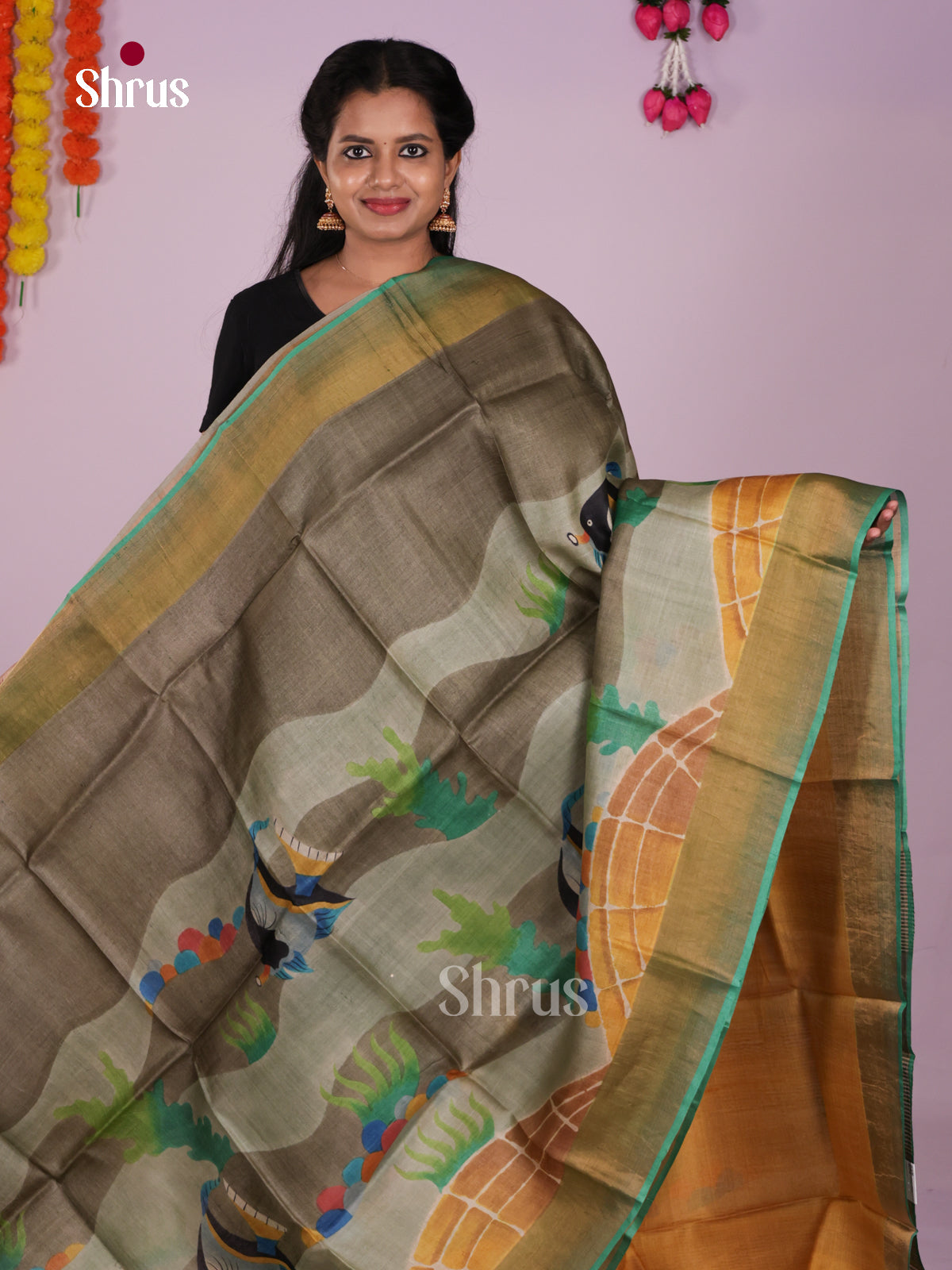DIS17737 - Tussar Saree