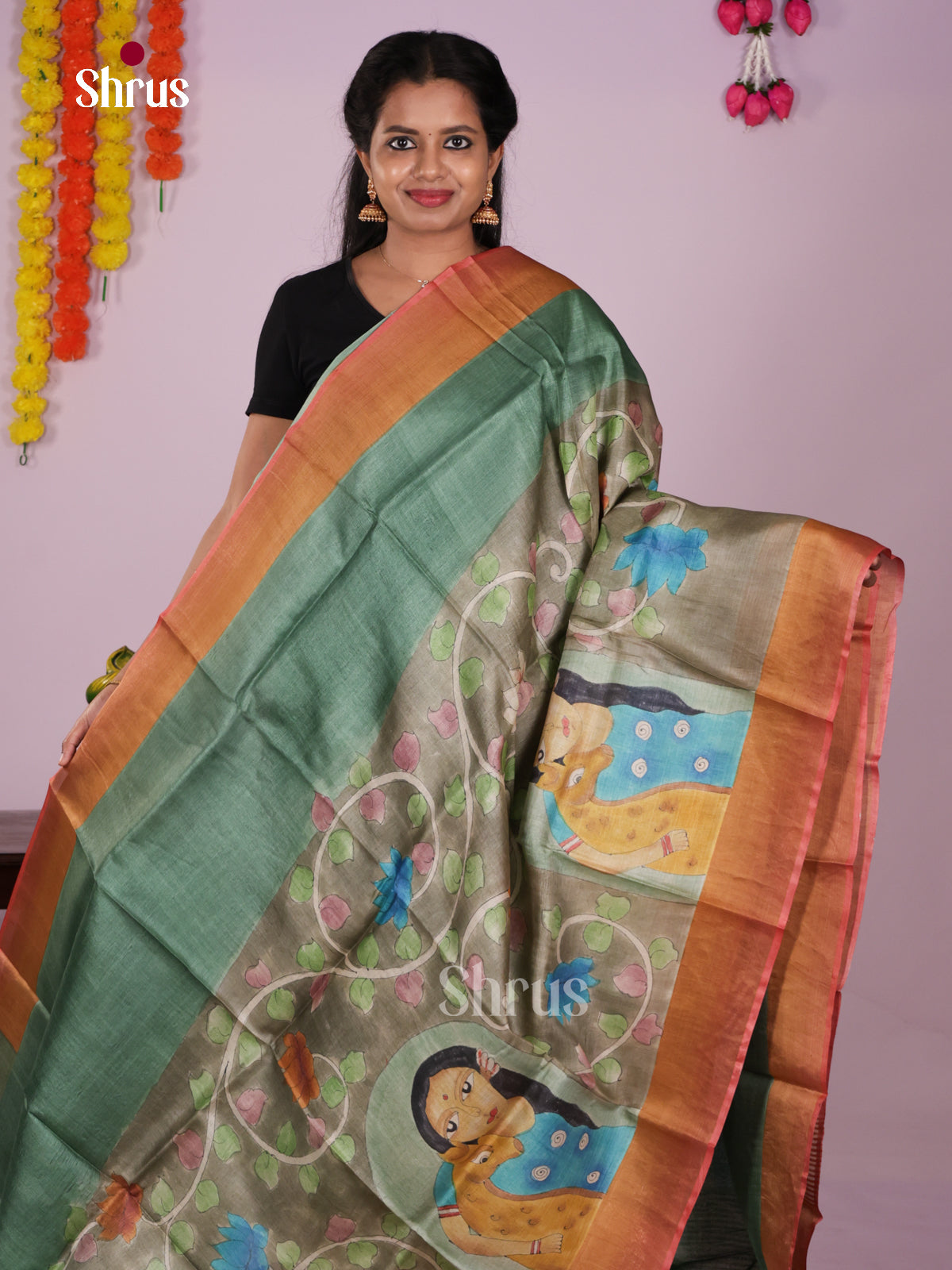 DIS17763 - Tussar Saree