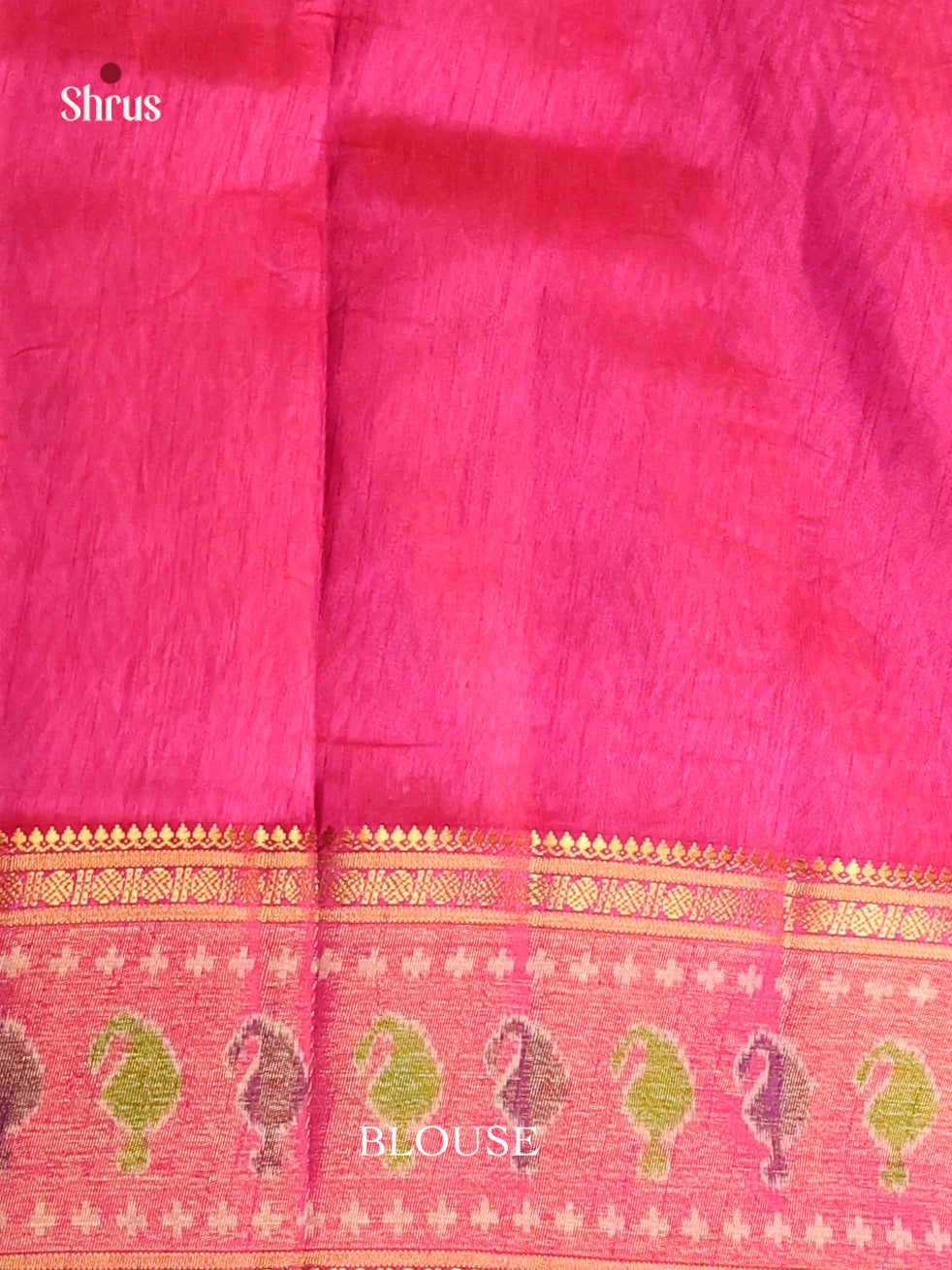 Purple & Pink - Semi Patola Saree