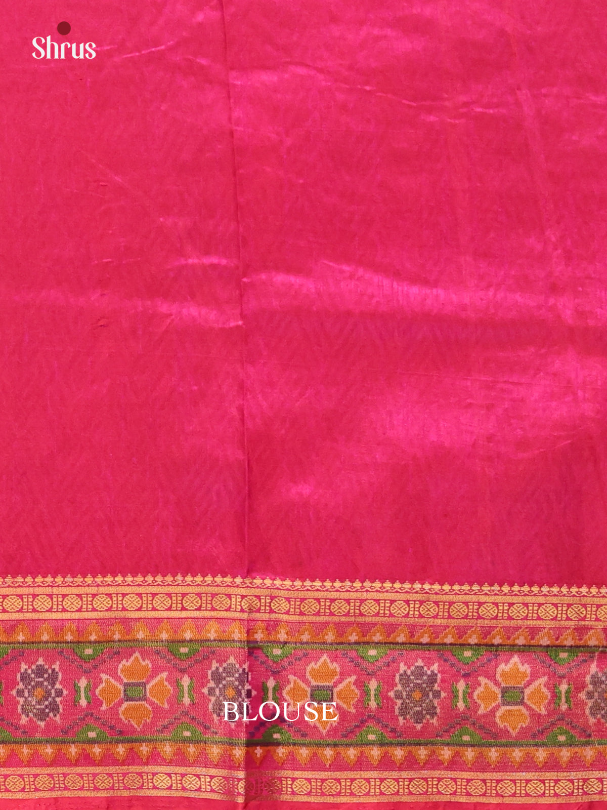 Purple & Pink - Semi Patola Saree