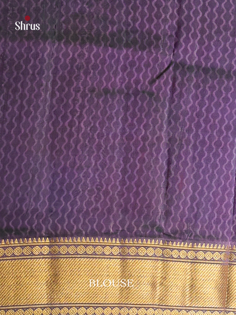 Blue & Purple - Semi Patola Saree