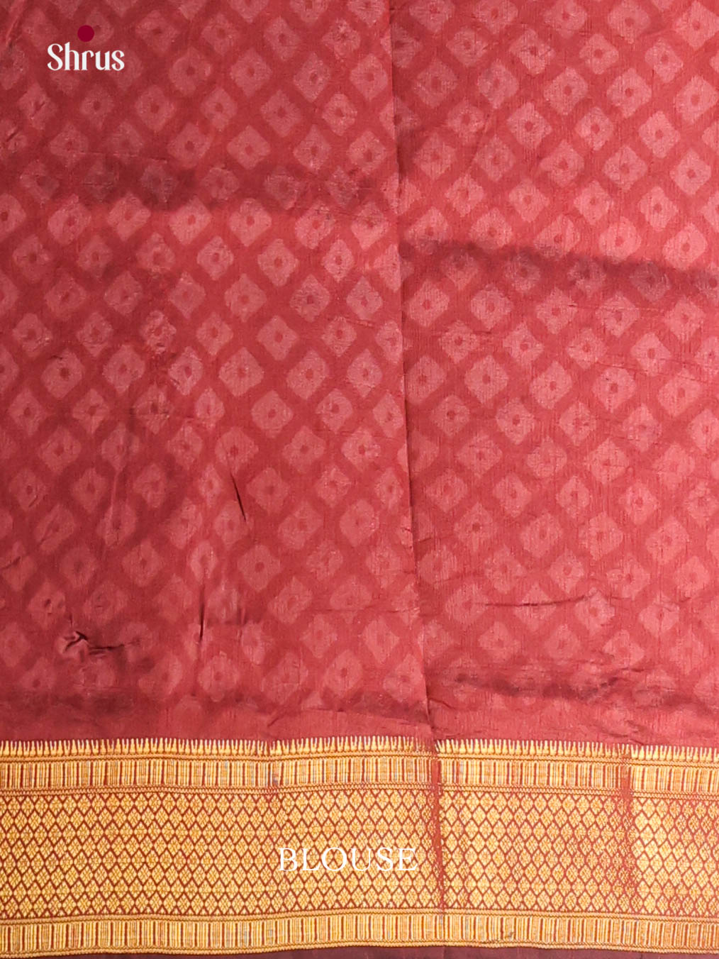 Black & Maroon - Semi Patola Saree