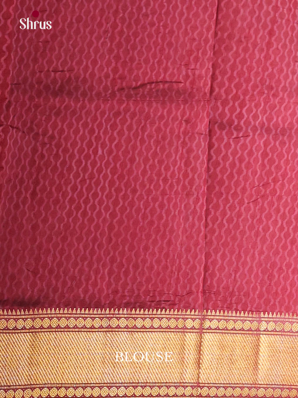 Black  & Maroon - Semi Patola Saree