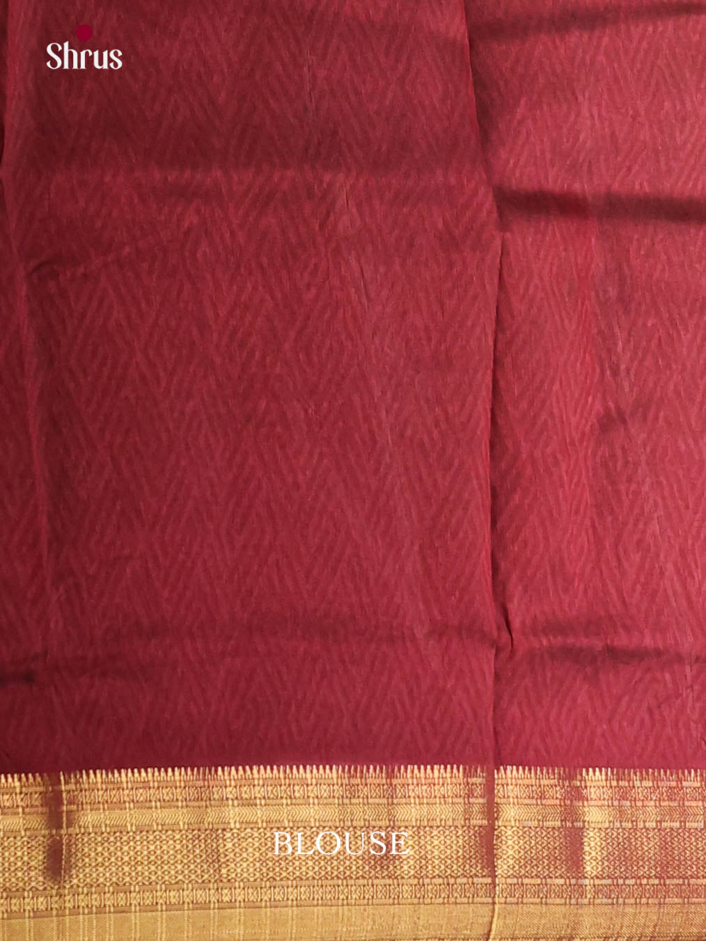 Black & Maroon - Semi Patola Saree
