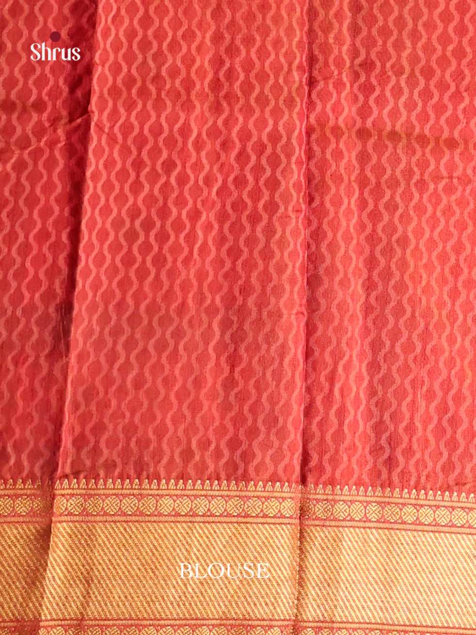Mustard & Maroon - Semi Patola Saree
