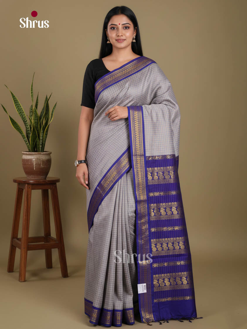 DIS18340 - Kalyani Cotton Saree - Shop on Shrus.com