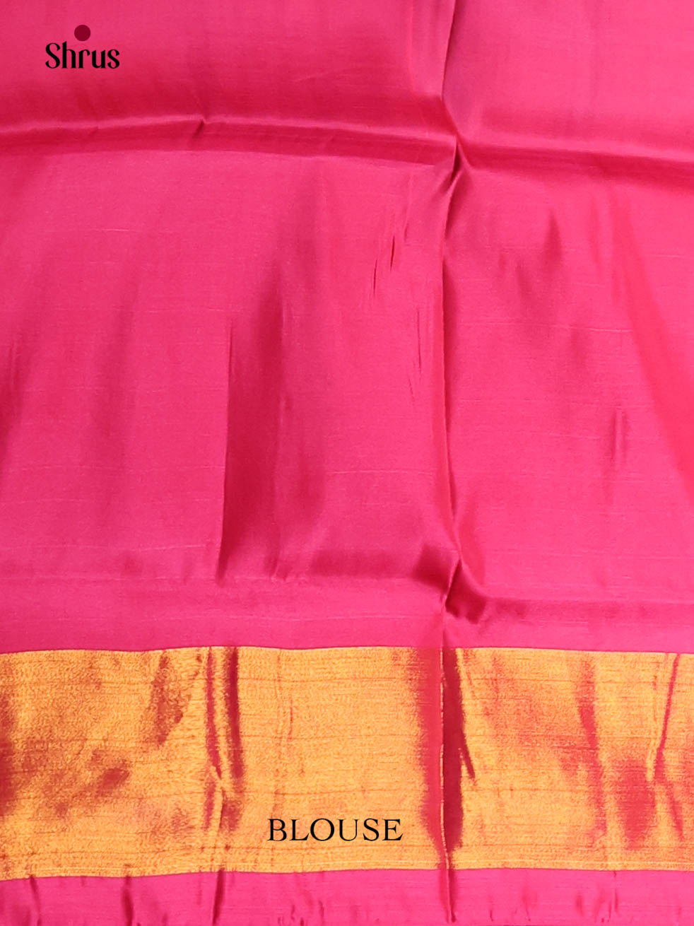 Blue & Pink- Semi uppada Saree