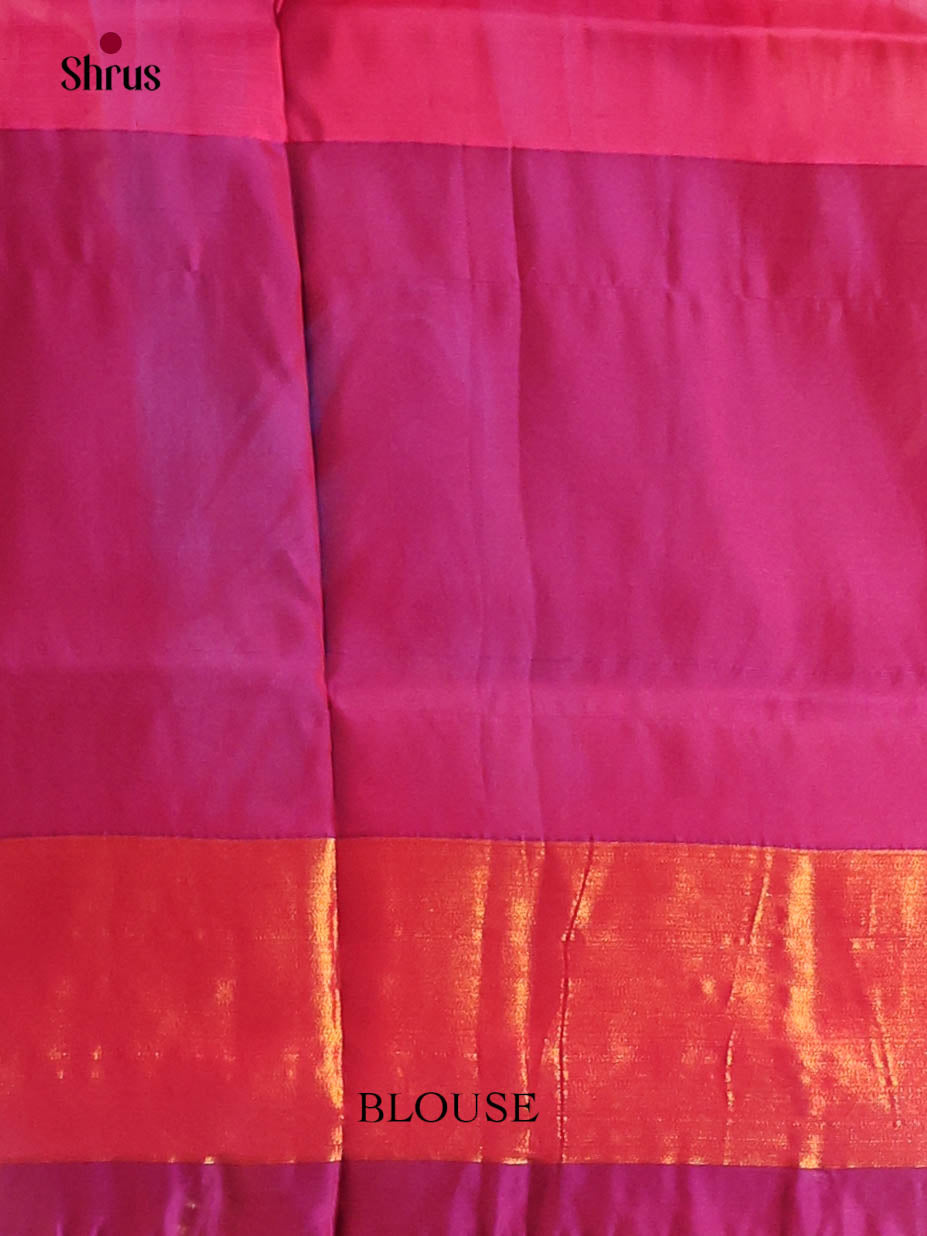 Lavender & Purple- Semi uppada Saree - Shop on Shrus.com