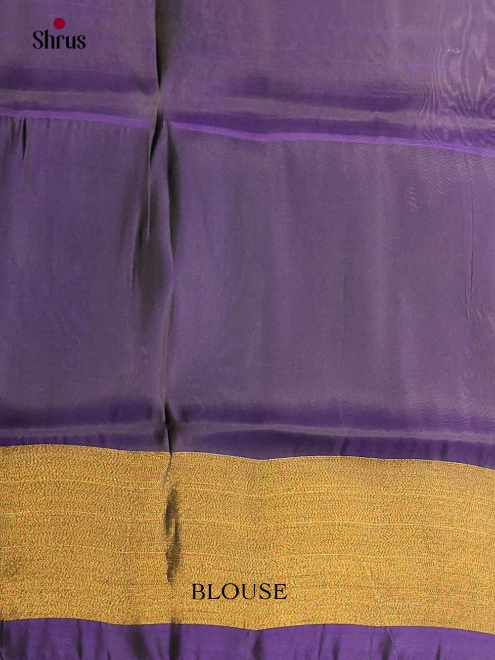 Army Green & Violet - Semi uppada Saree