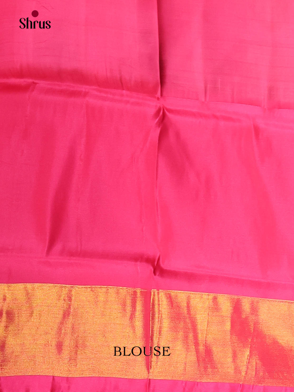 Cream  & Pink - Semi uppada Saree