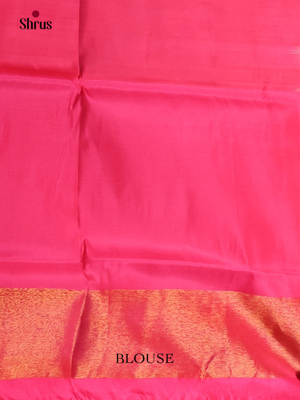 Green & Pink - Semi uppada Saree - Shop on Shrus.com