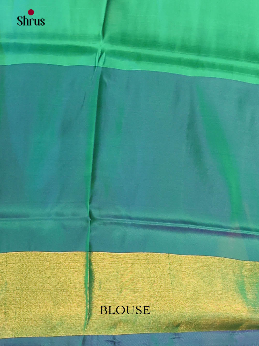 Maroon & Green - Semi uppada Saree - Shop on Shrus.com