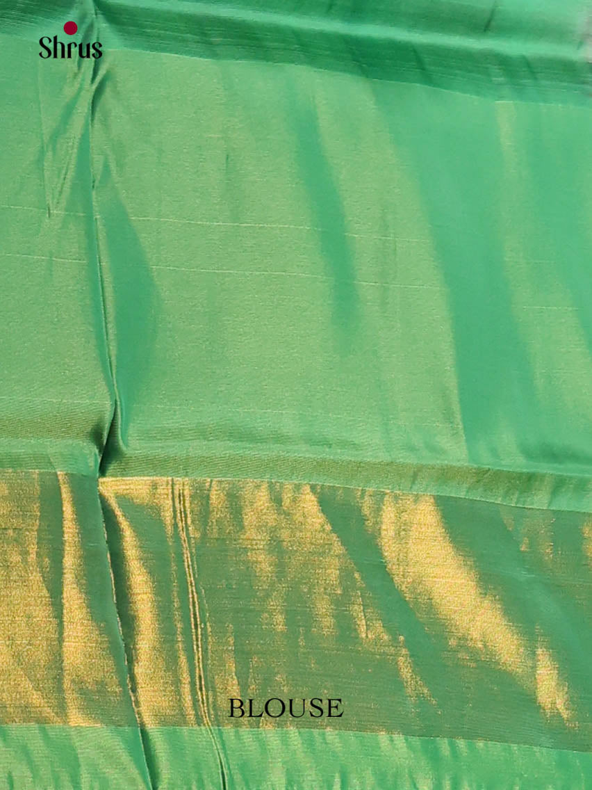 Pink & green- Semi uppada Saree