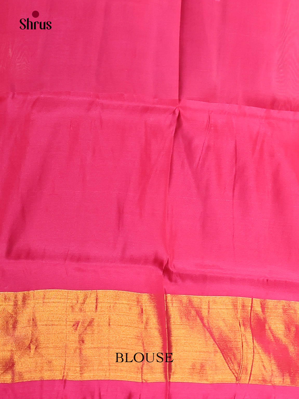 Black & Pink- Semi uppada Saree