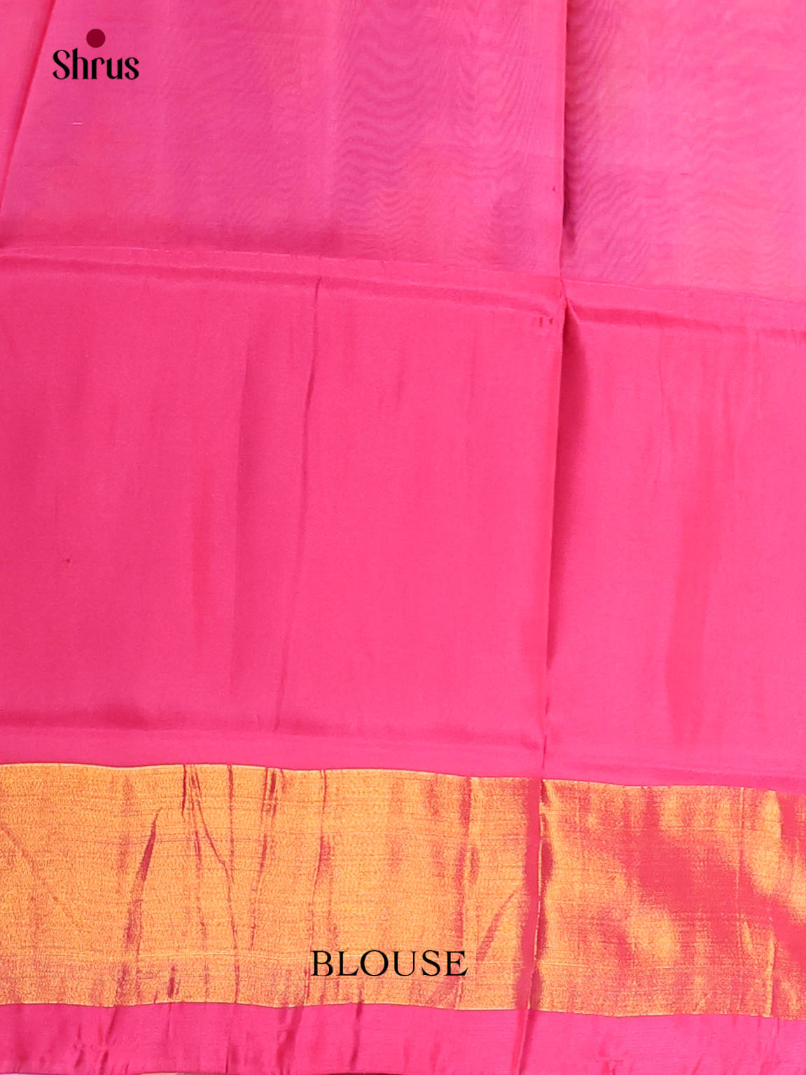Pastel Blue & Pink - Semi uppada Saree