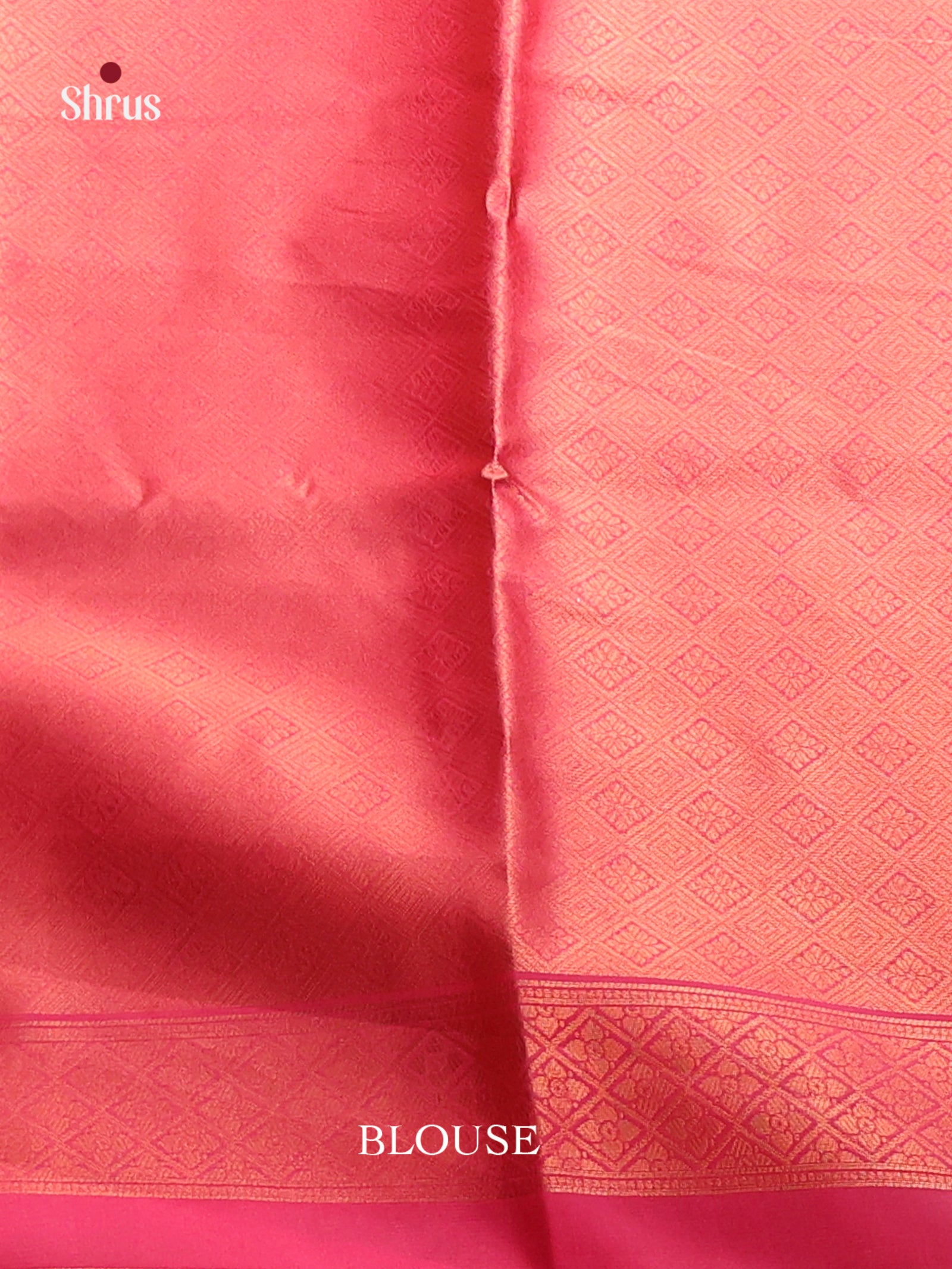 Green & Pink - Semi Softsilk Saree - Shop on Shrus.com