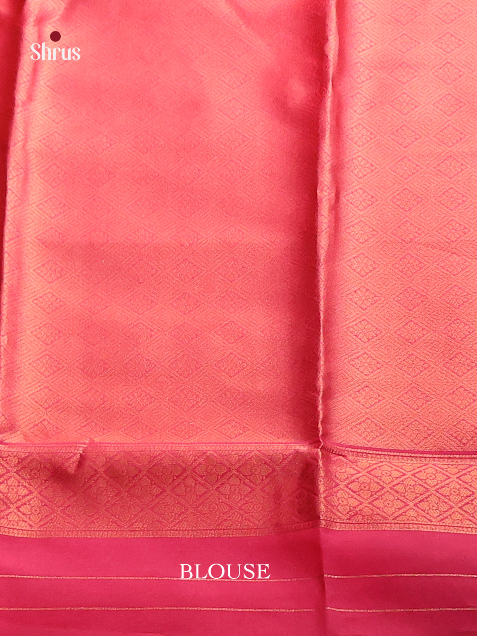 Blue & Pink- Semi Softsilk Saree