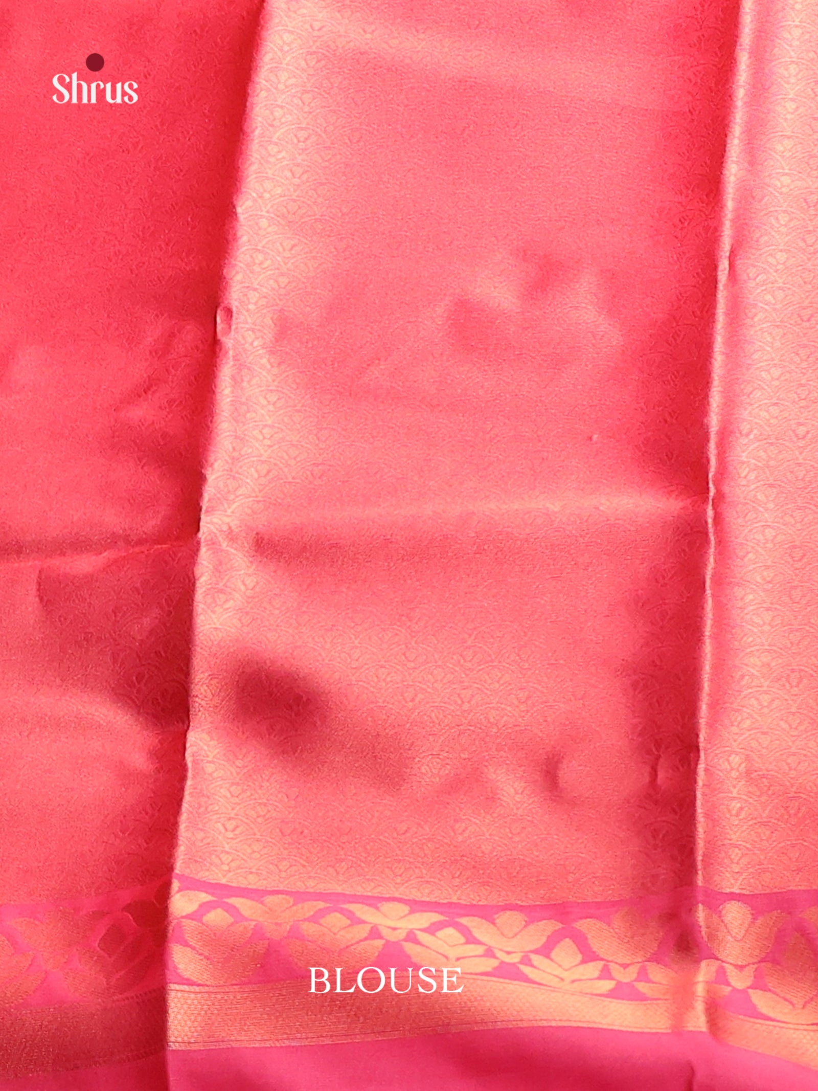 Green & Pink - Semi Softsilk Saree - Shop on Shrus.com