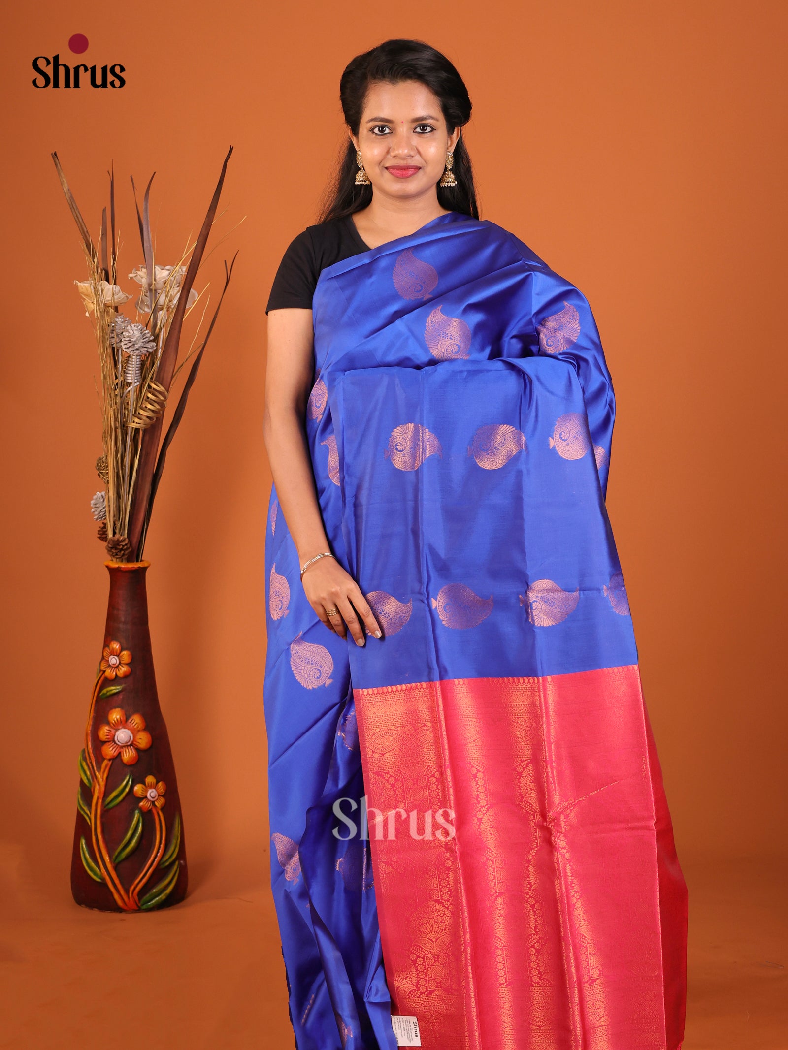 DIS19706 - Semi Softsilk Saree