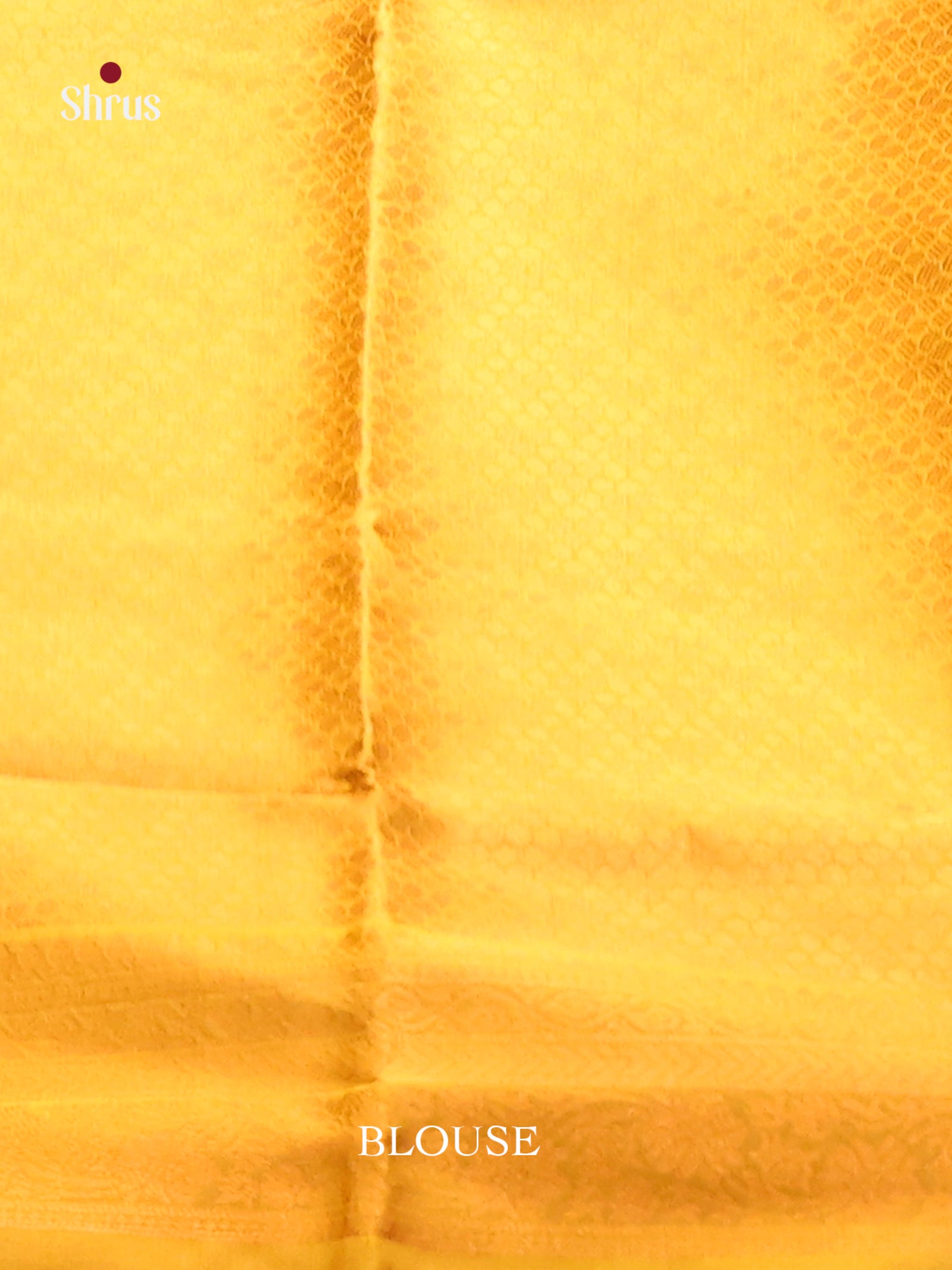 Green & Mustard - Semi Softsilk Saree - Shop on Shrus.com