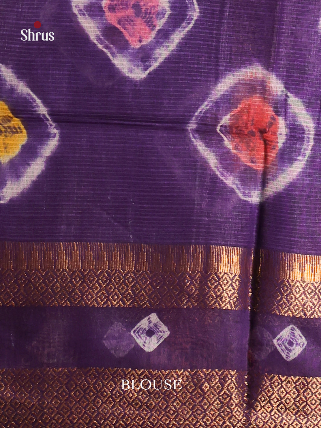 DIS20249 - Shibori Saree - Shop on Shrus.com
