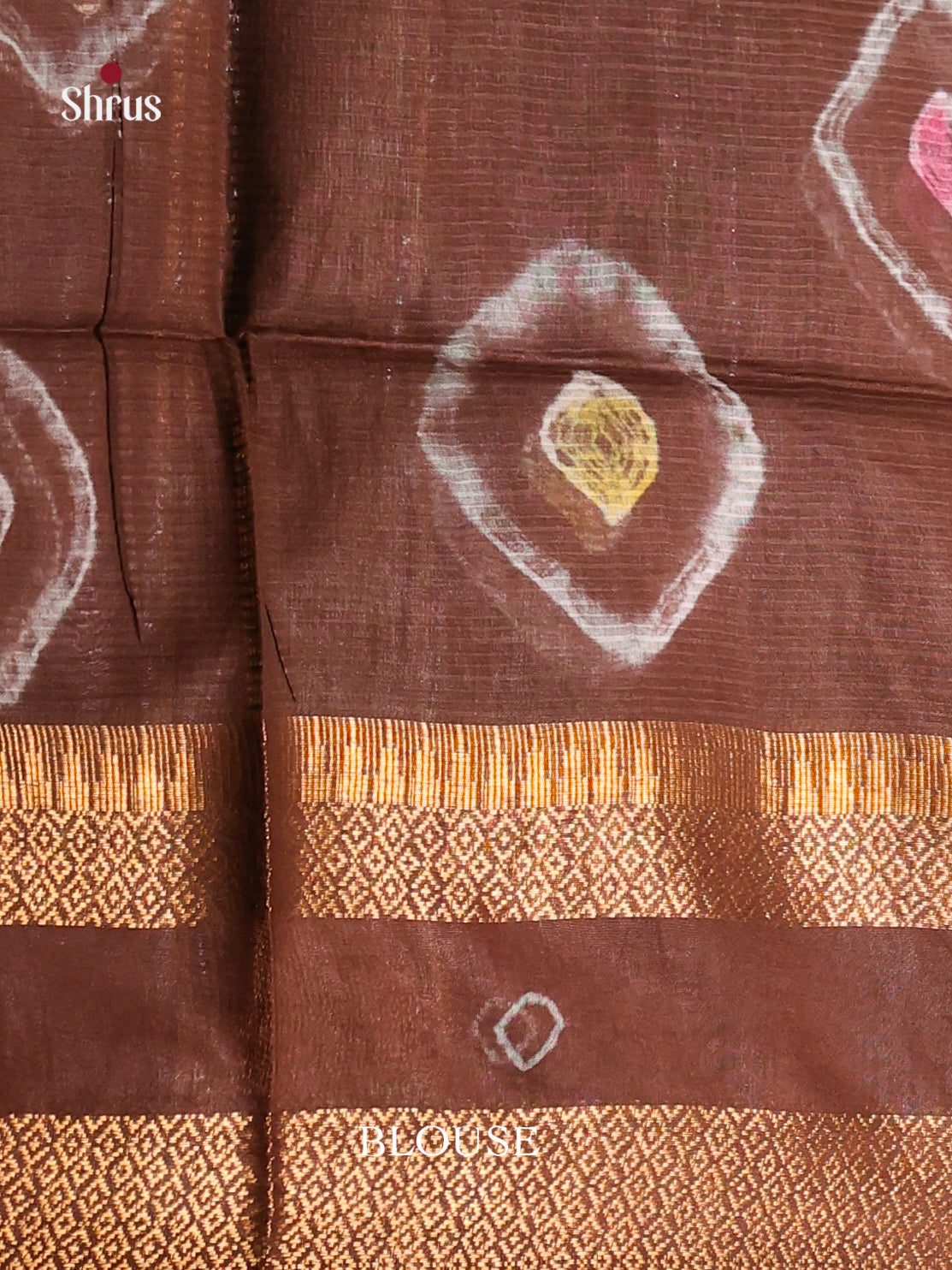 DIS20250 - Shibori Saree - Shop on Shrus.com