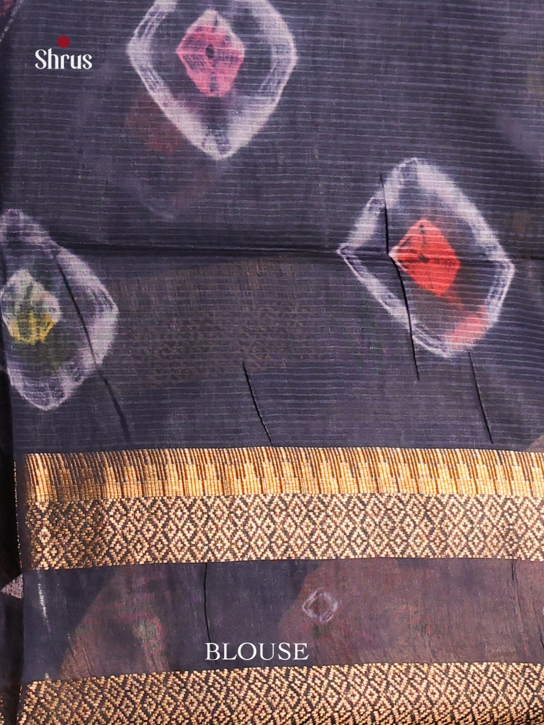 DIS20252 - Shibori Saree - Shop on Shrus.com