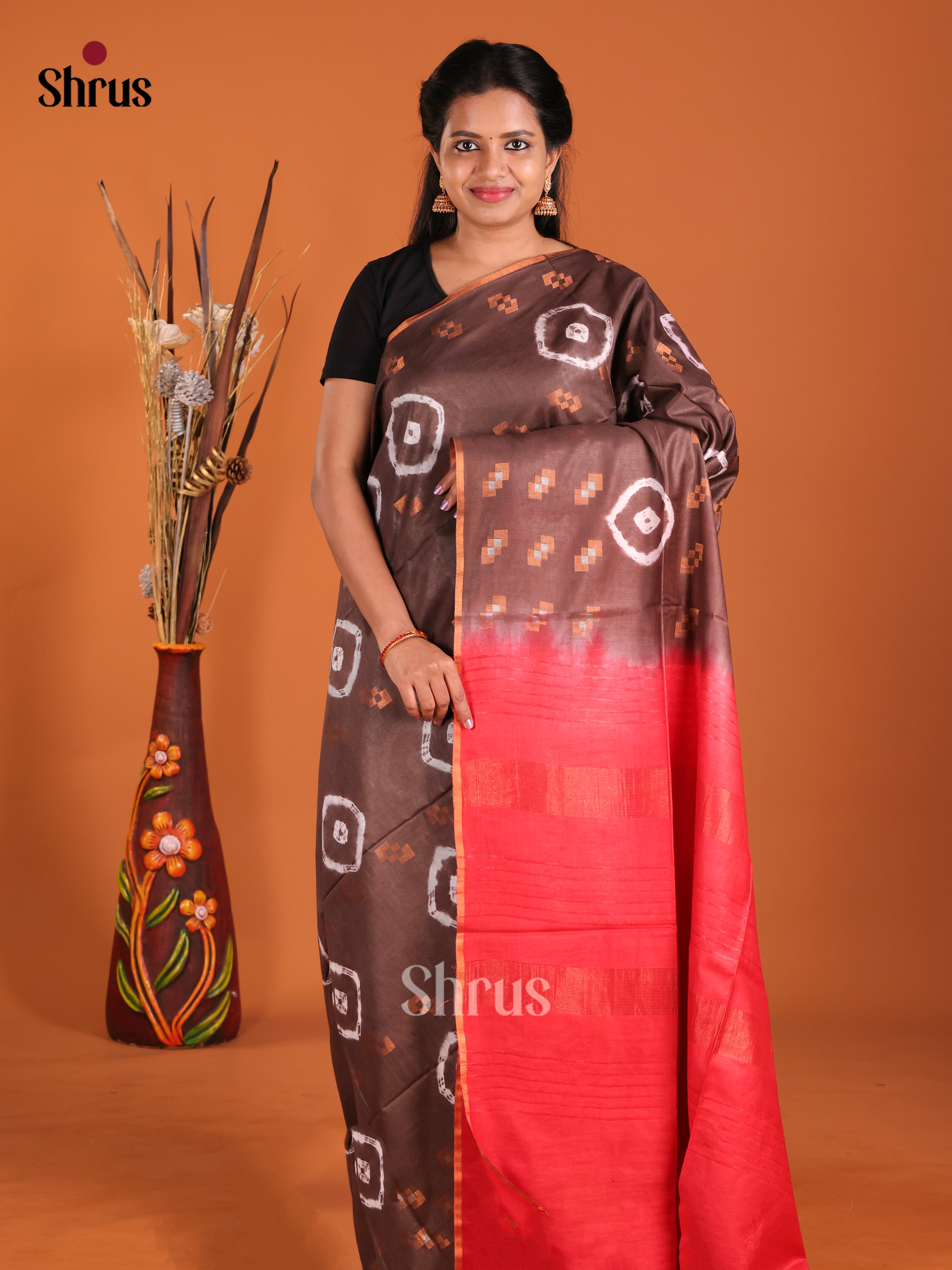DIS20260 - Shibori Saree - Shop on Shrus.com