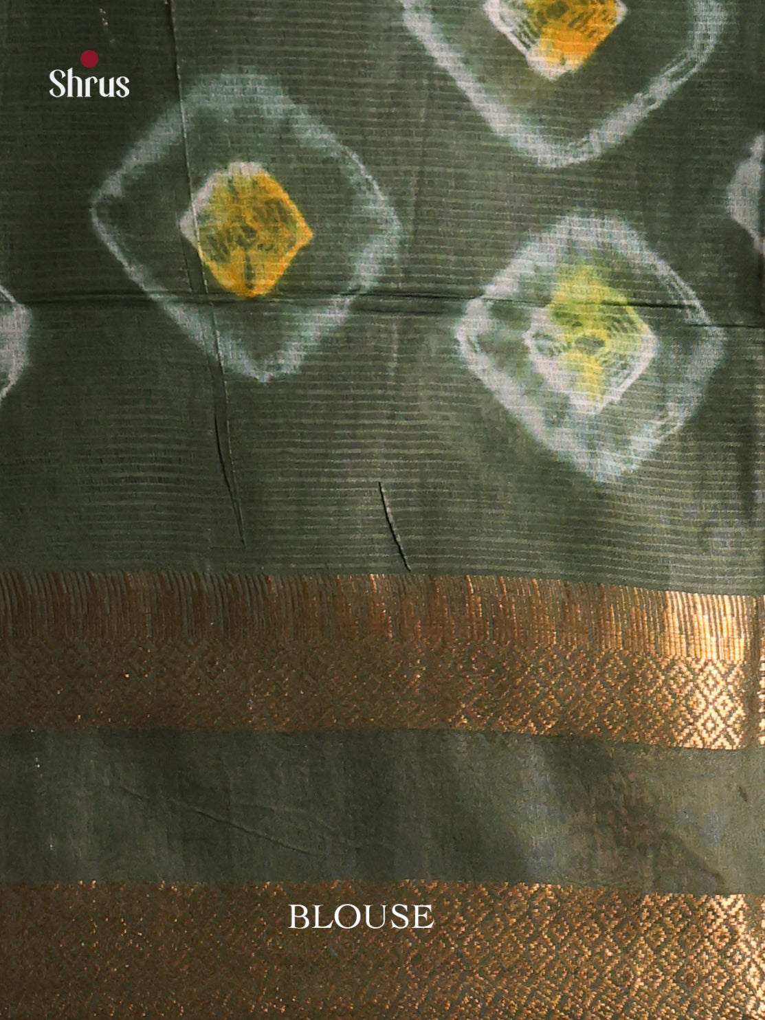 DIS20274 - Shibori Saree - Shop on Shrus.com