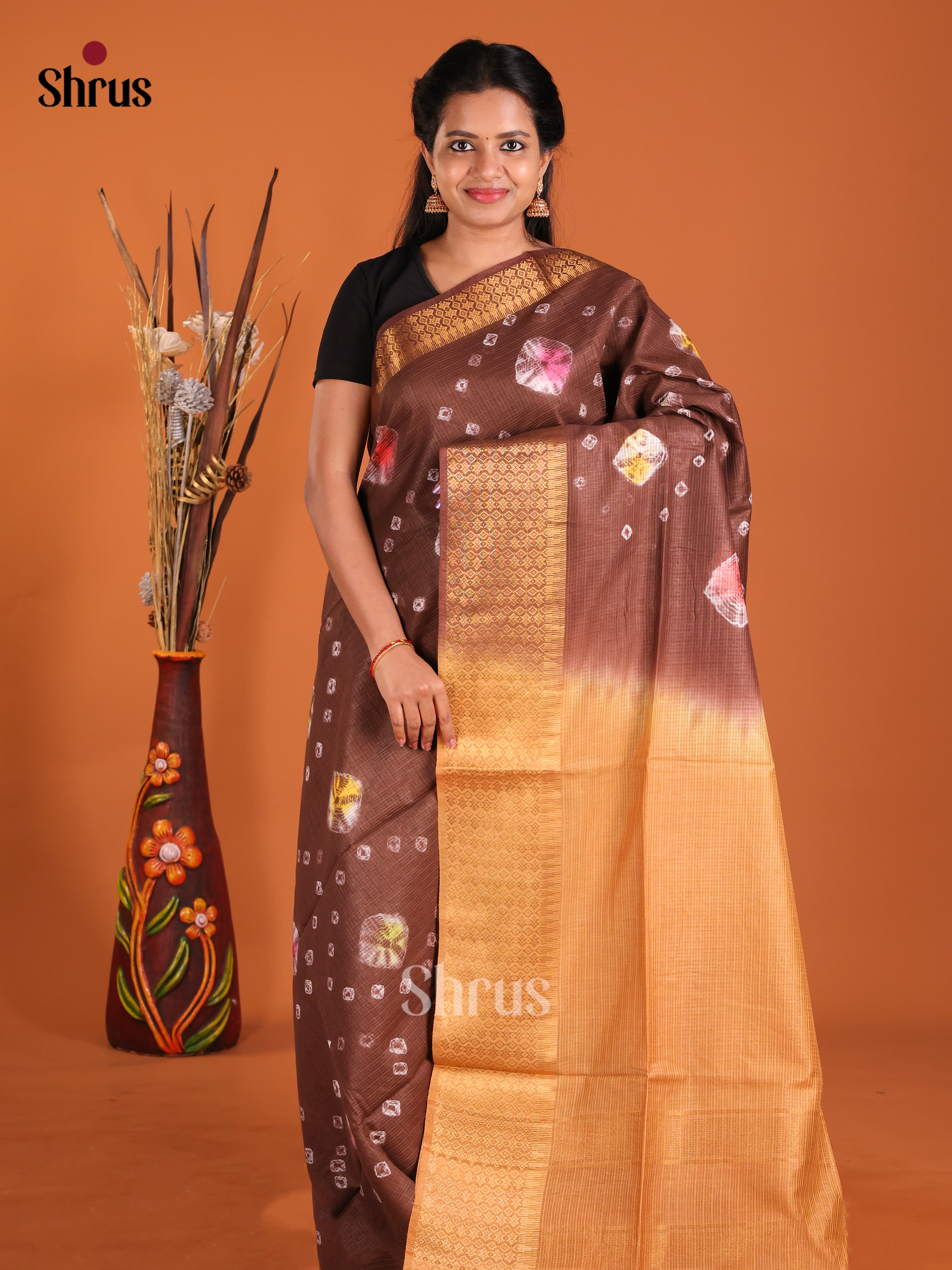 DIS20277 - Shibori Saree