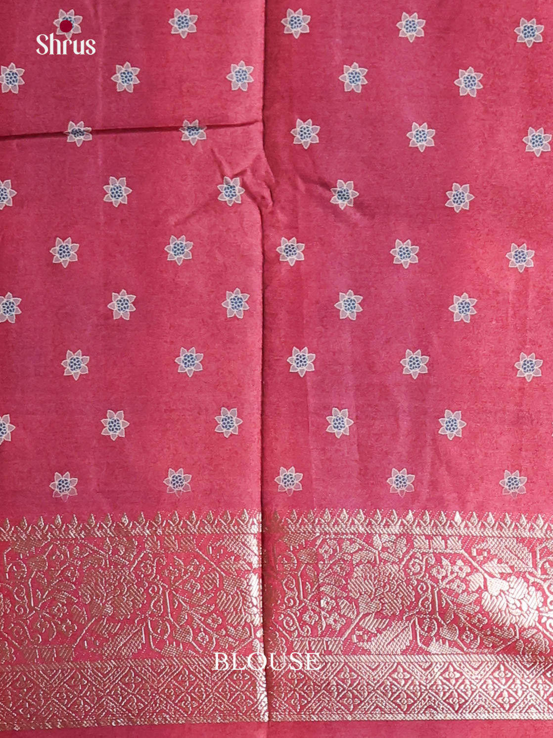 Black & Red- Semi Modal  Saree