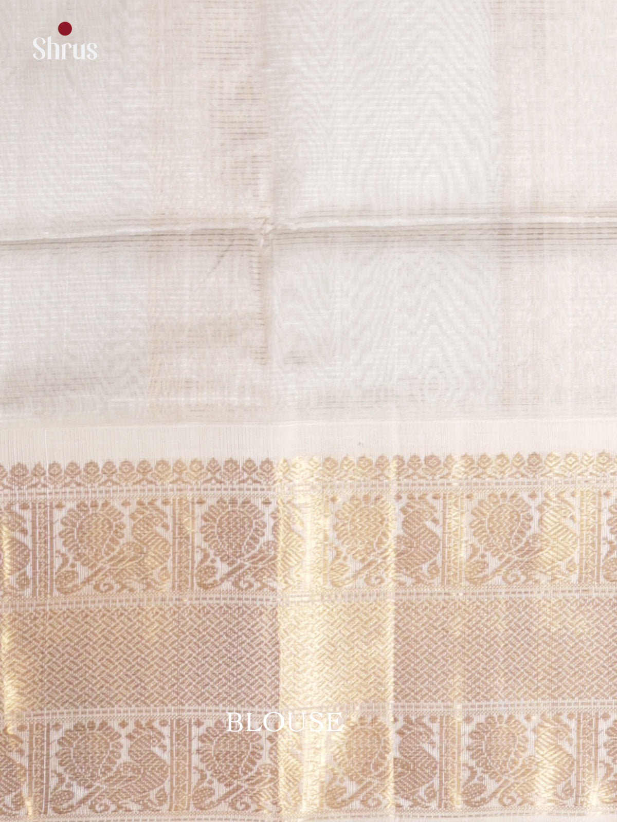 DIS22267 - Korvai-Medium border Saree - Shop on Shrus.com