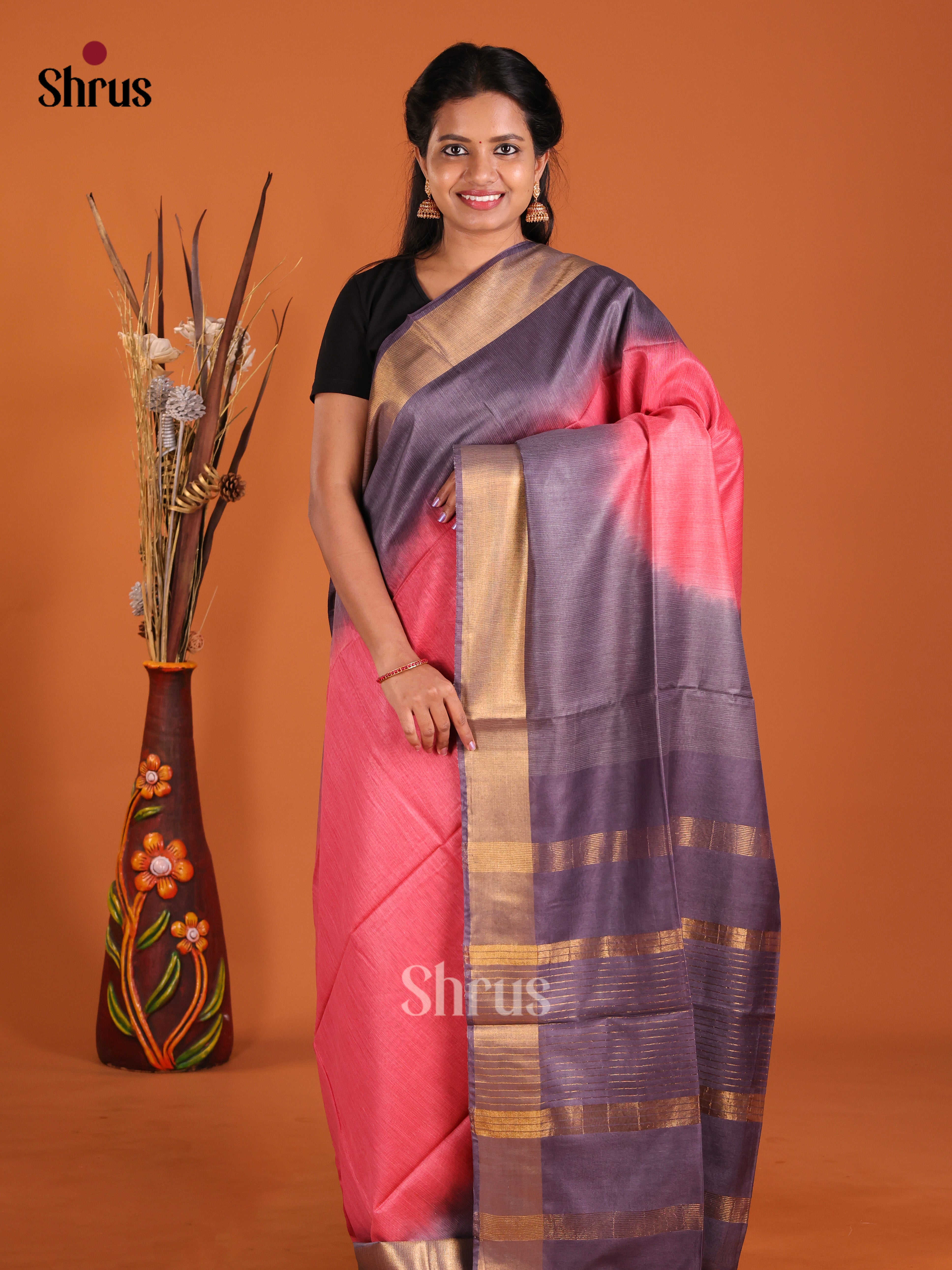 DIS23047 - Semi Tussar Saree