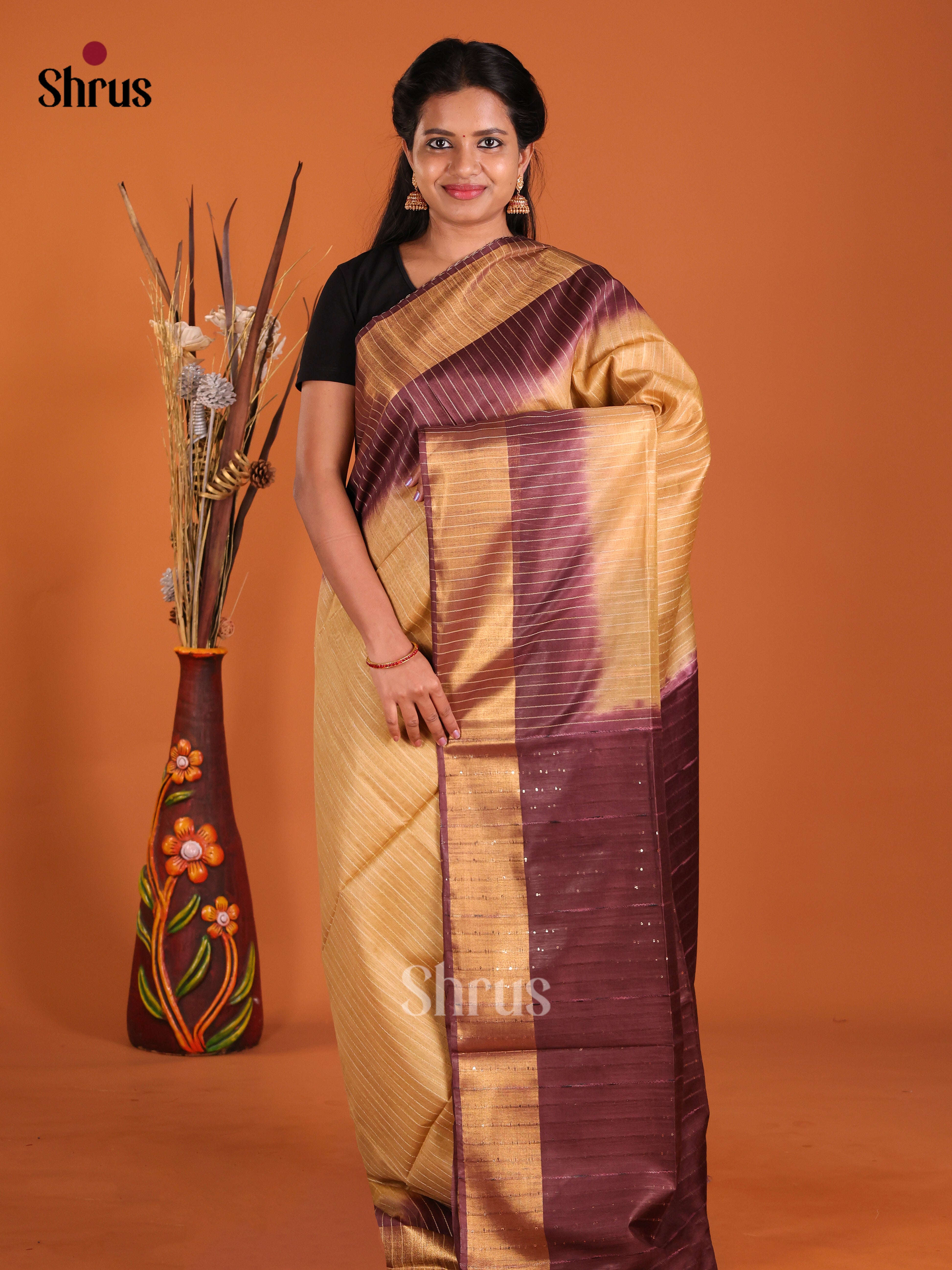 DIS23053 - Semi Tussar Saree