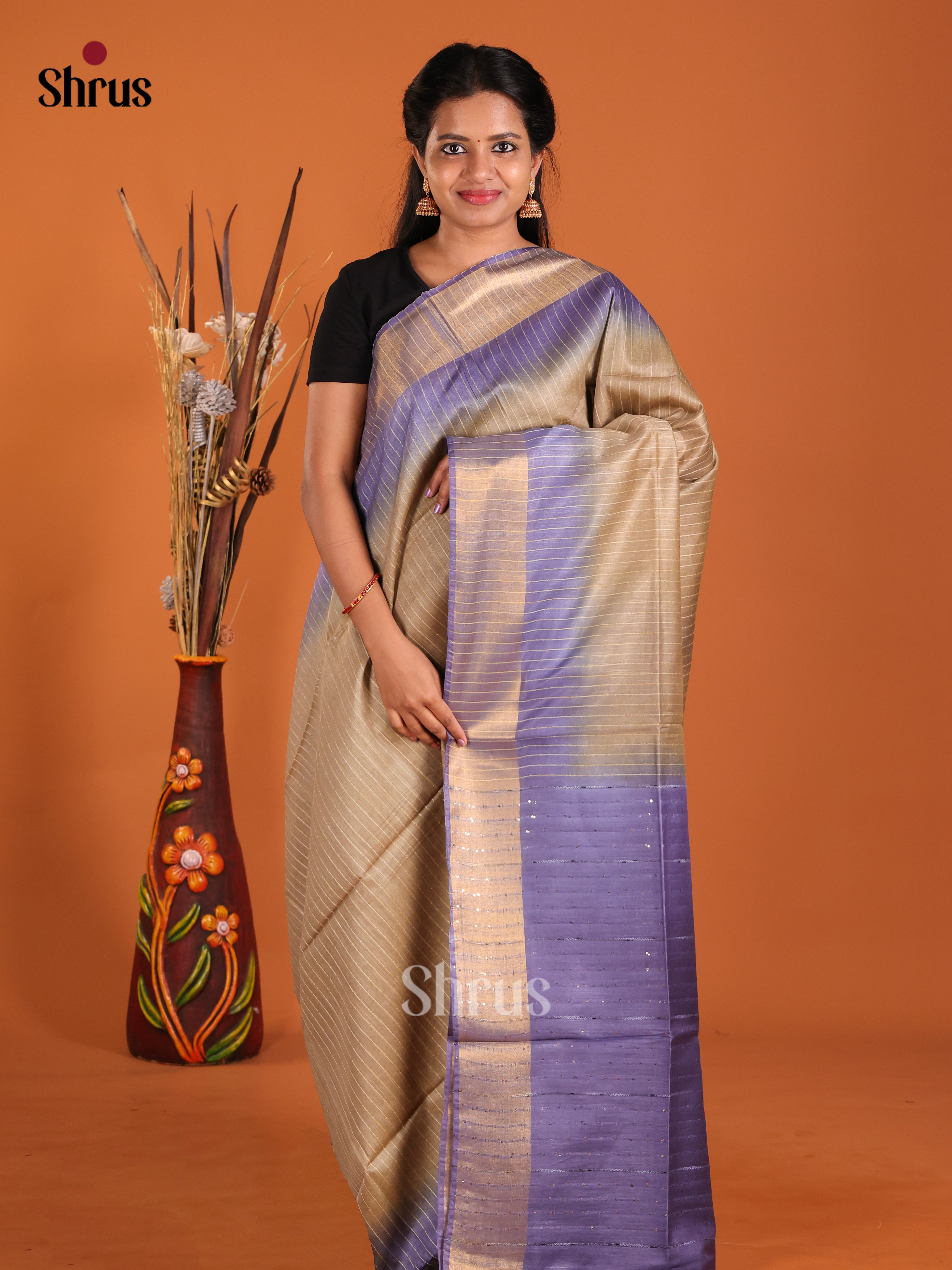 DIS23056 - Semi Tussar Saree