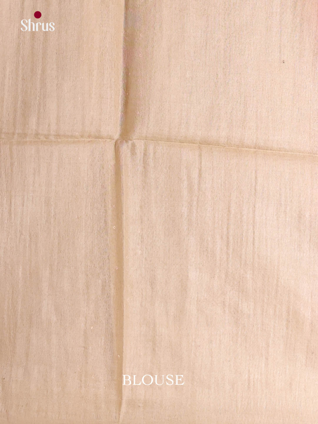 Pink & Cream - Semi Tussar Saree