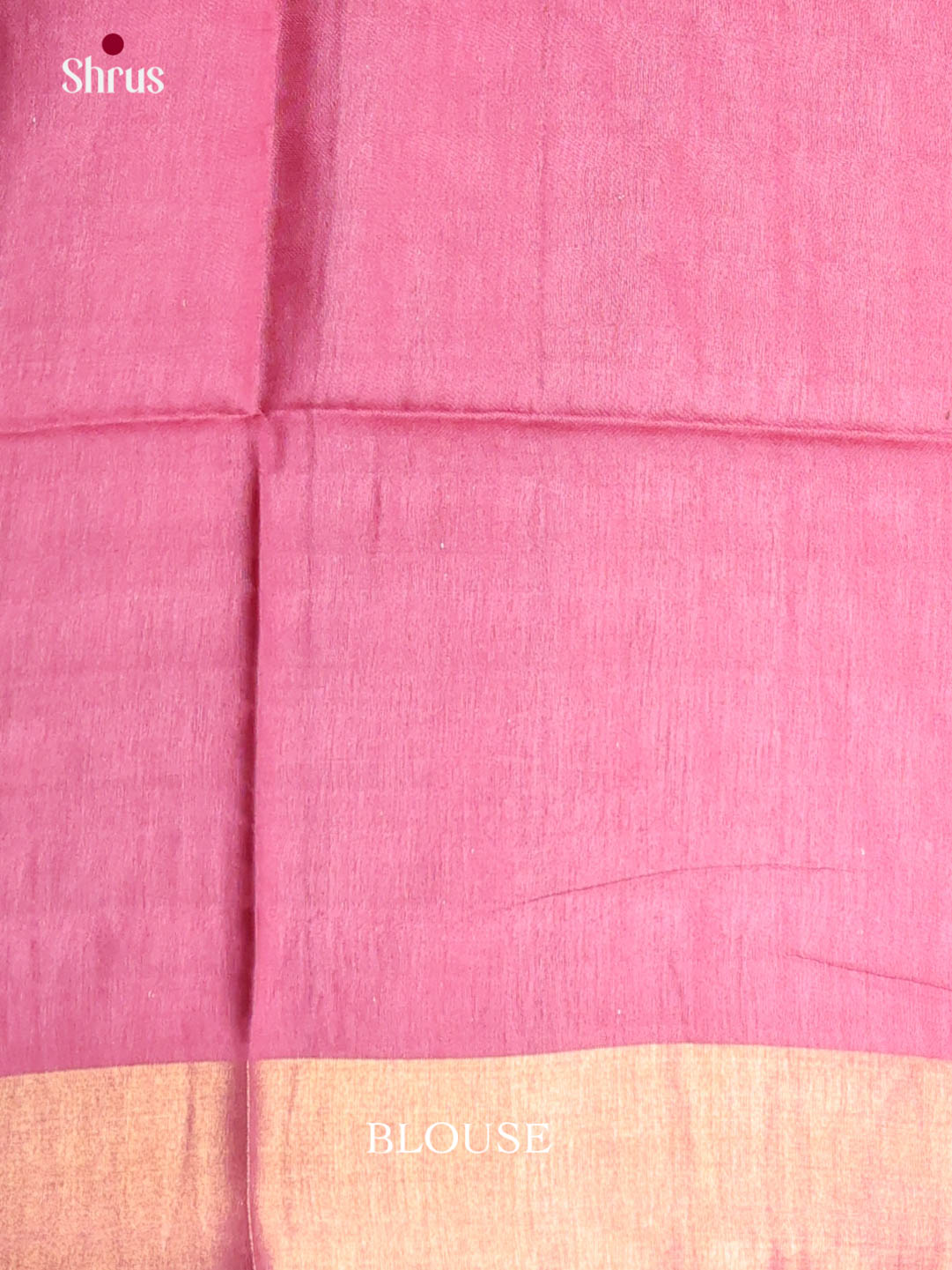 Green & Pink - Semi Tussar Saree