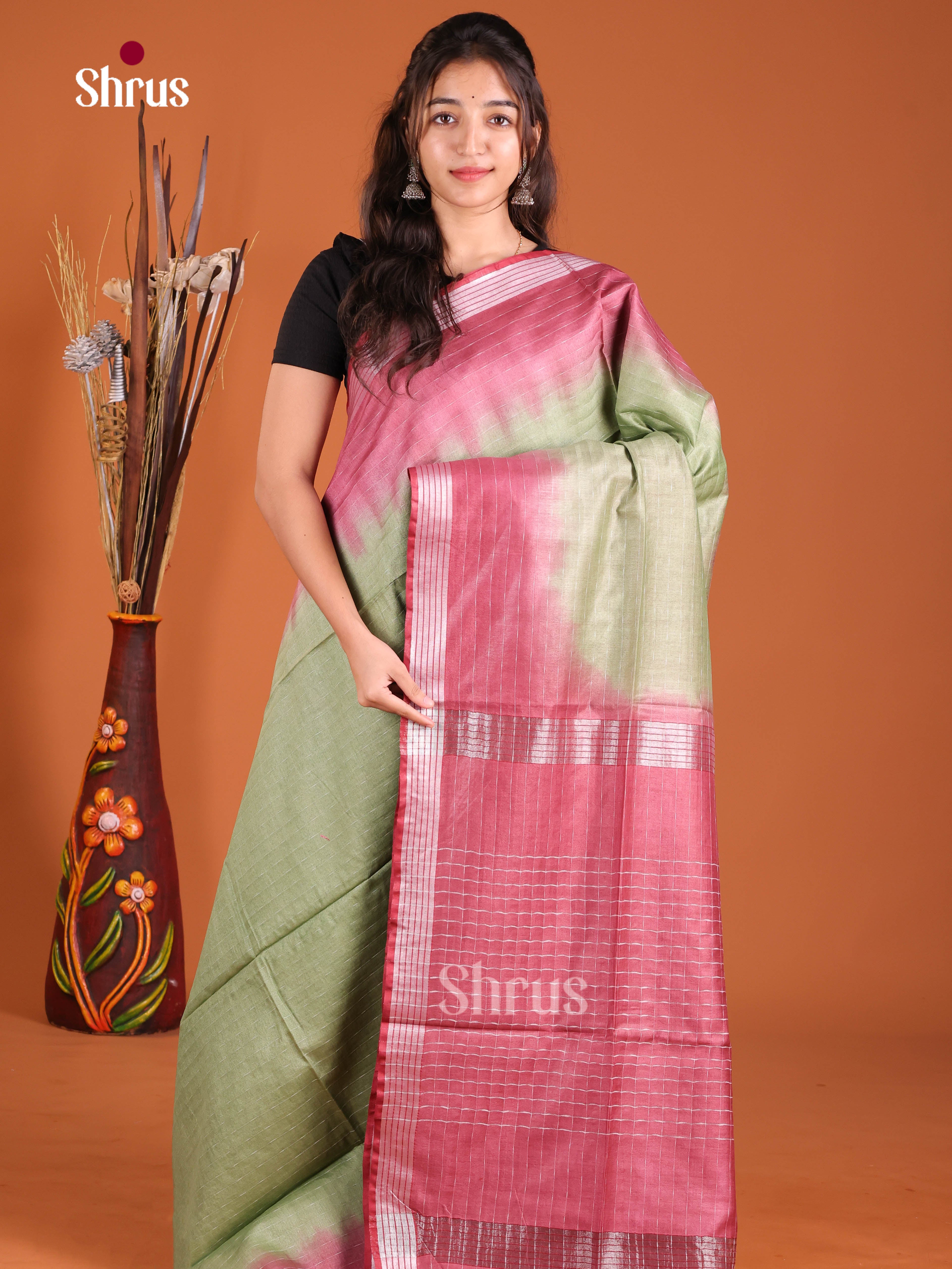 DIS23106 - Semi Tussar Saree