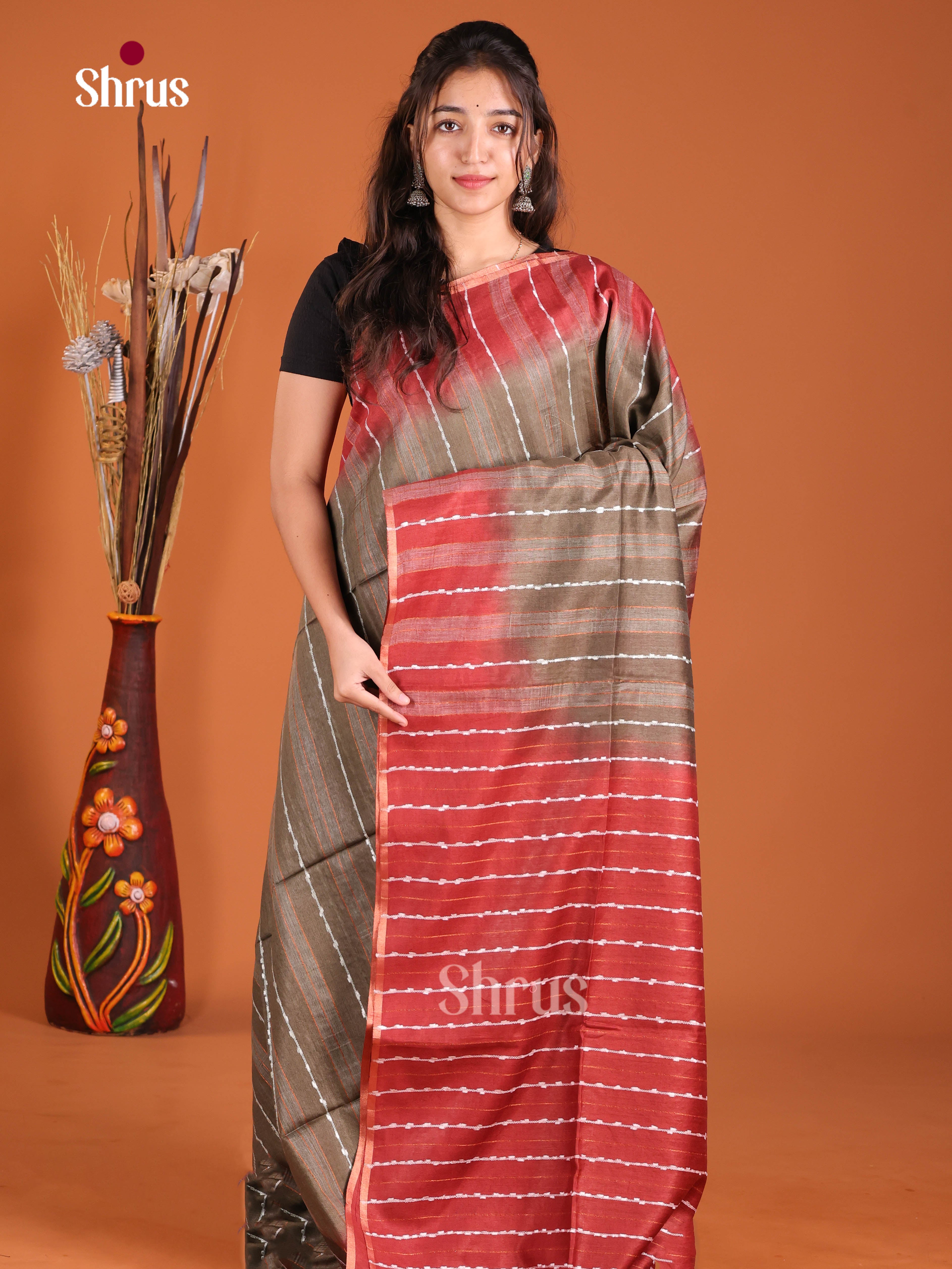 DIS23107 - Semi Tussar Saree