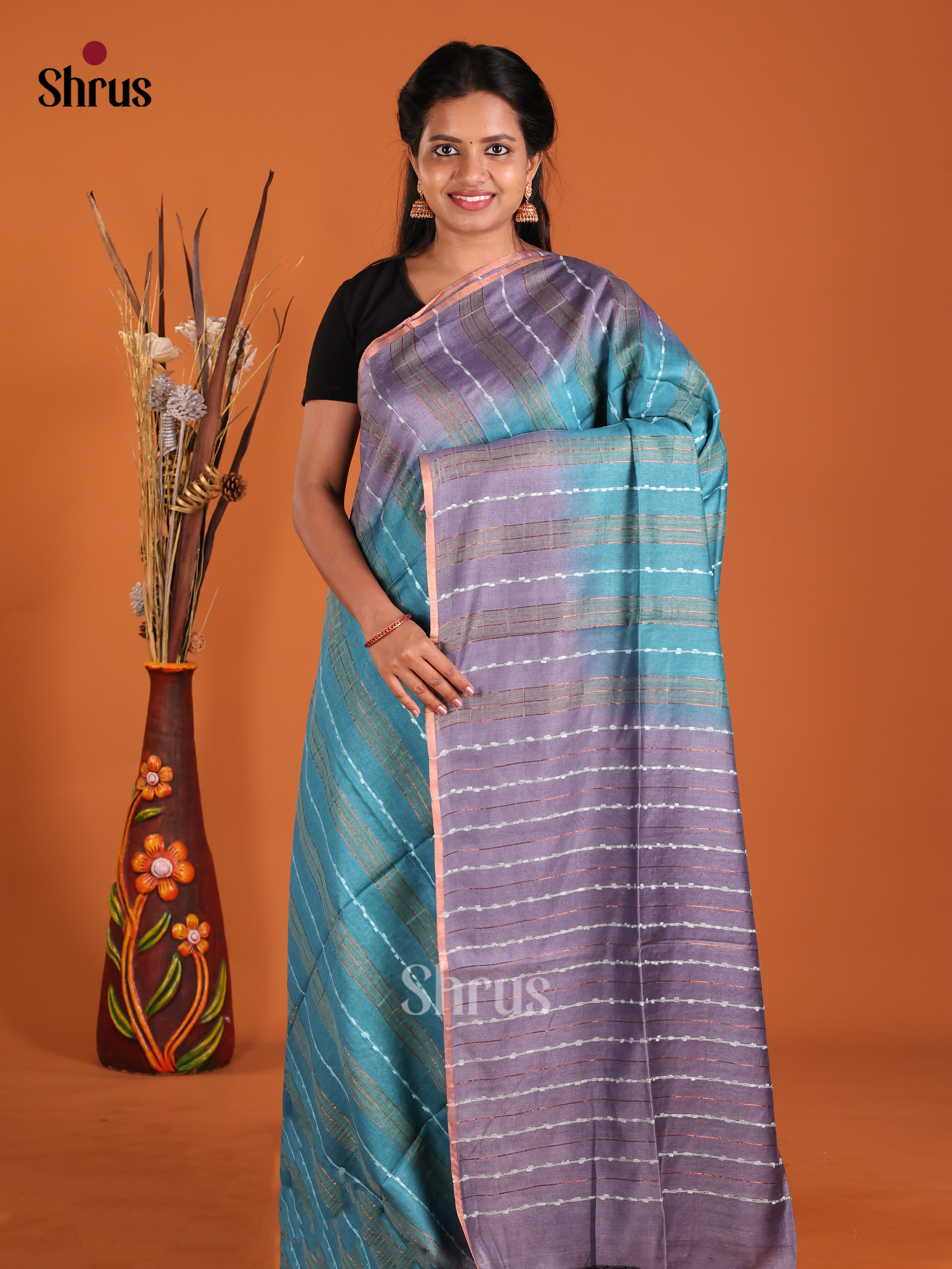 DIS23108 - Semi Tussar Saree