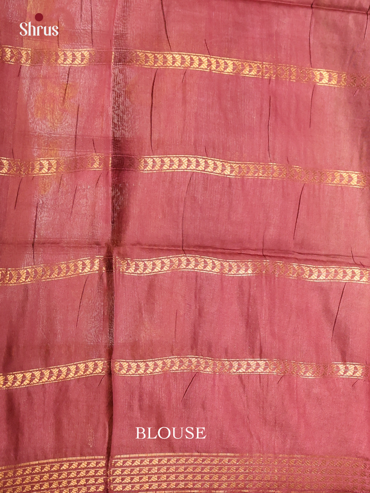Green & Brown - Semi Tussar Saree
