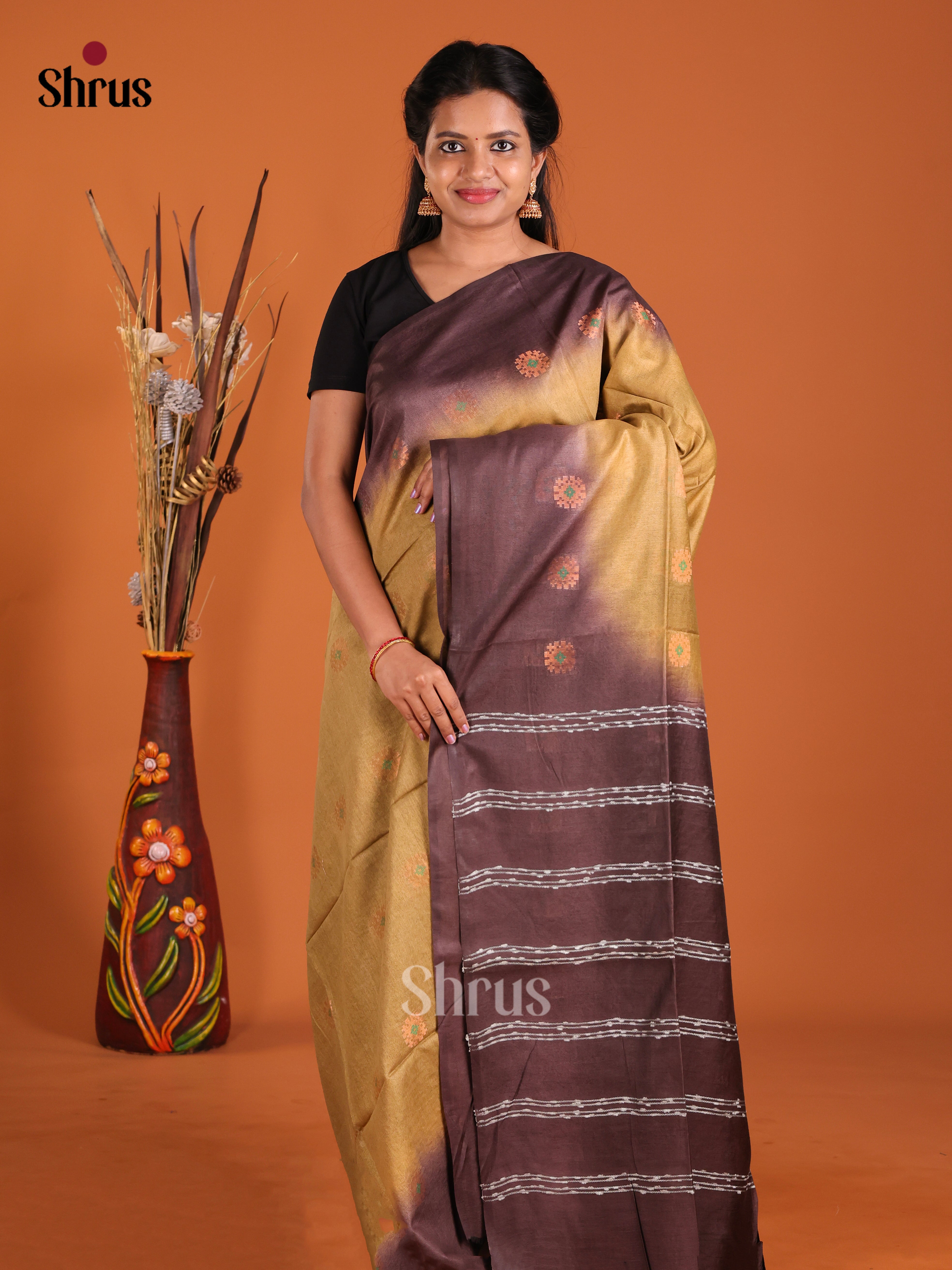 DIS23225 - Semi Tussar Saree