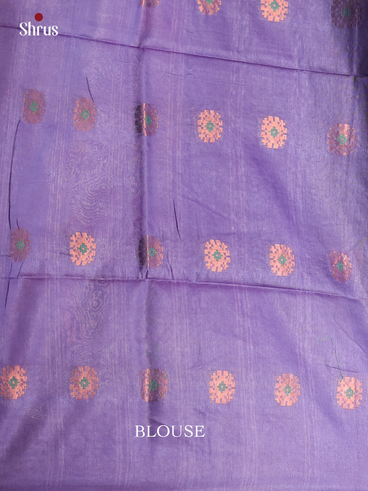 Green & Purple- Semi Tussar Saree