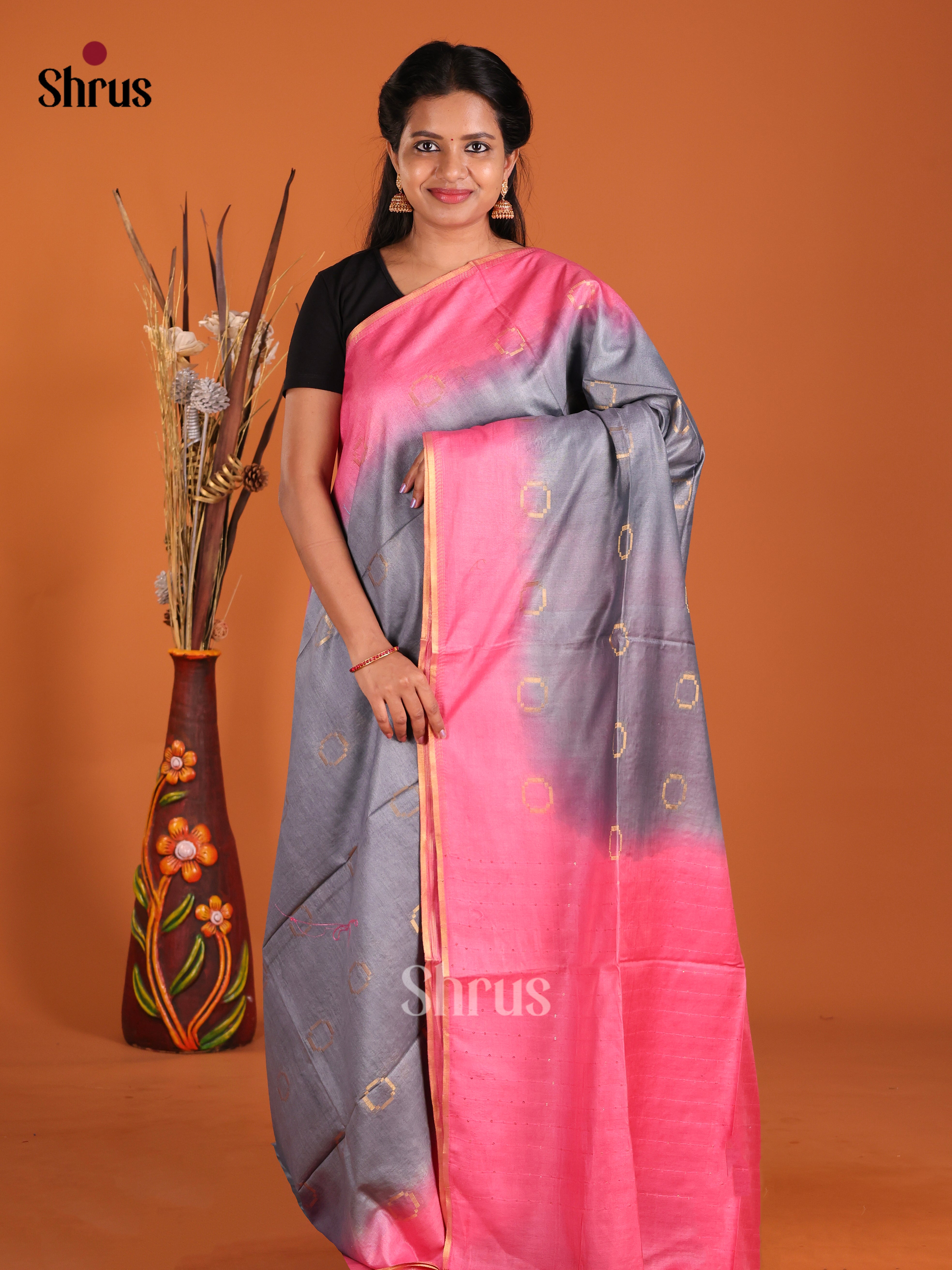 DIS23234 - Semi Tussar Saree