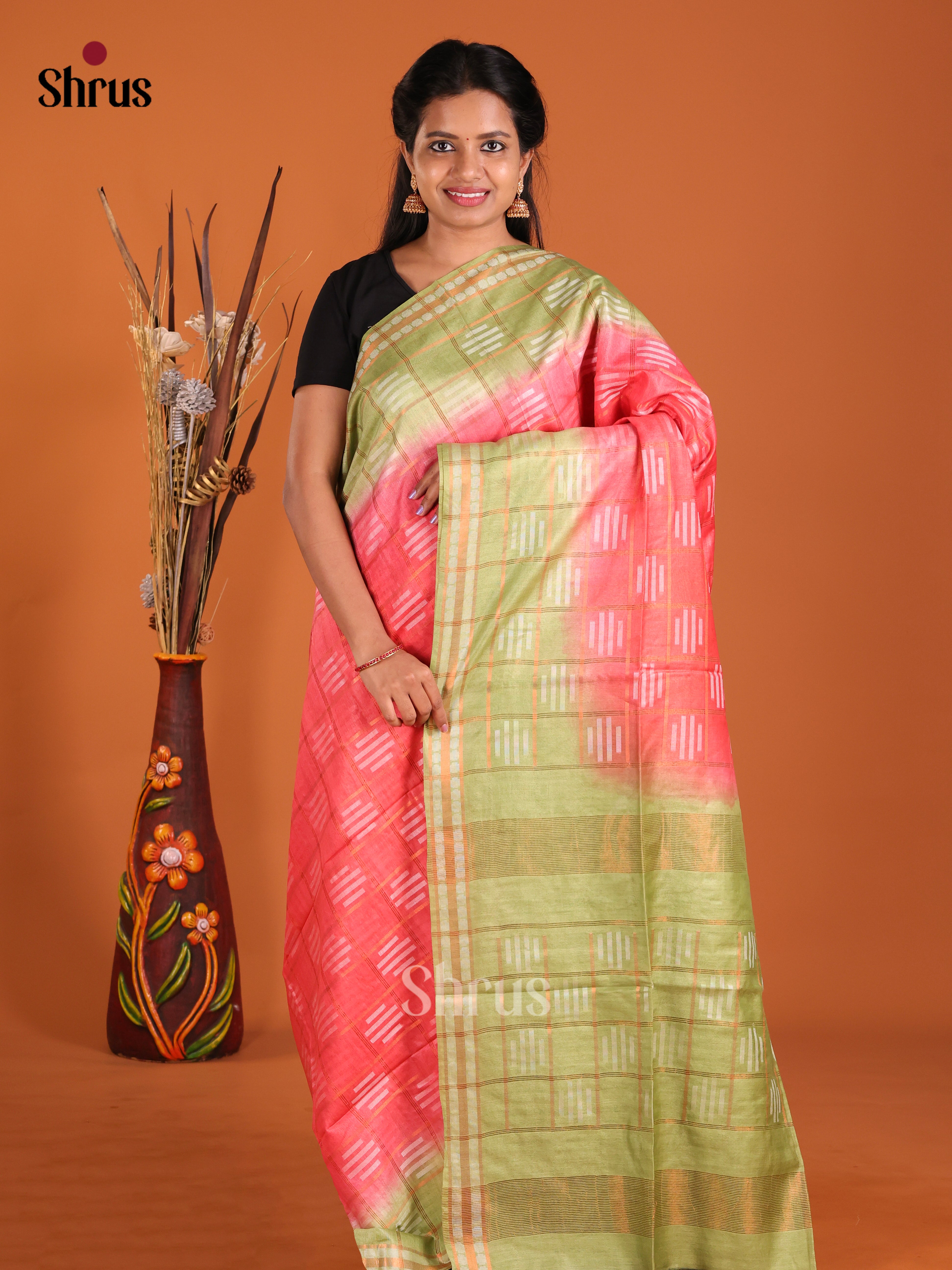 DIS23236 - Semi Tussar Saree