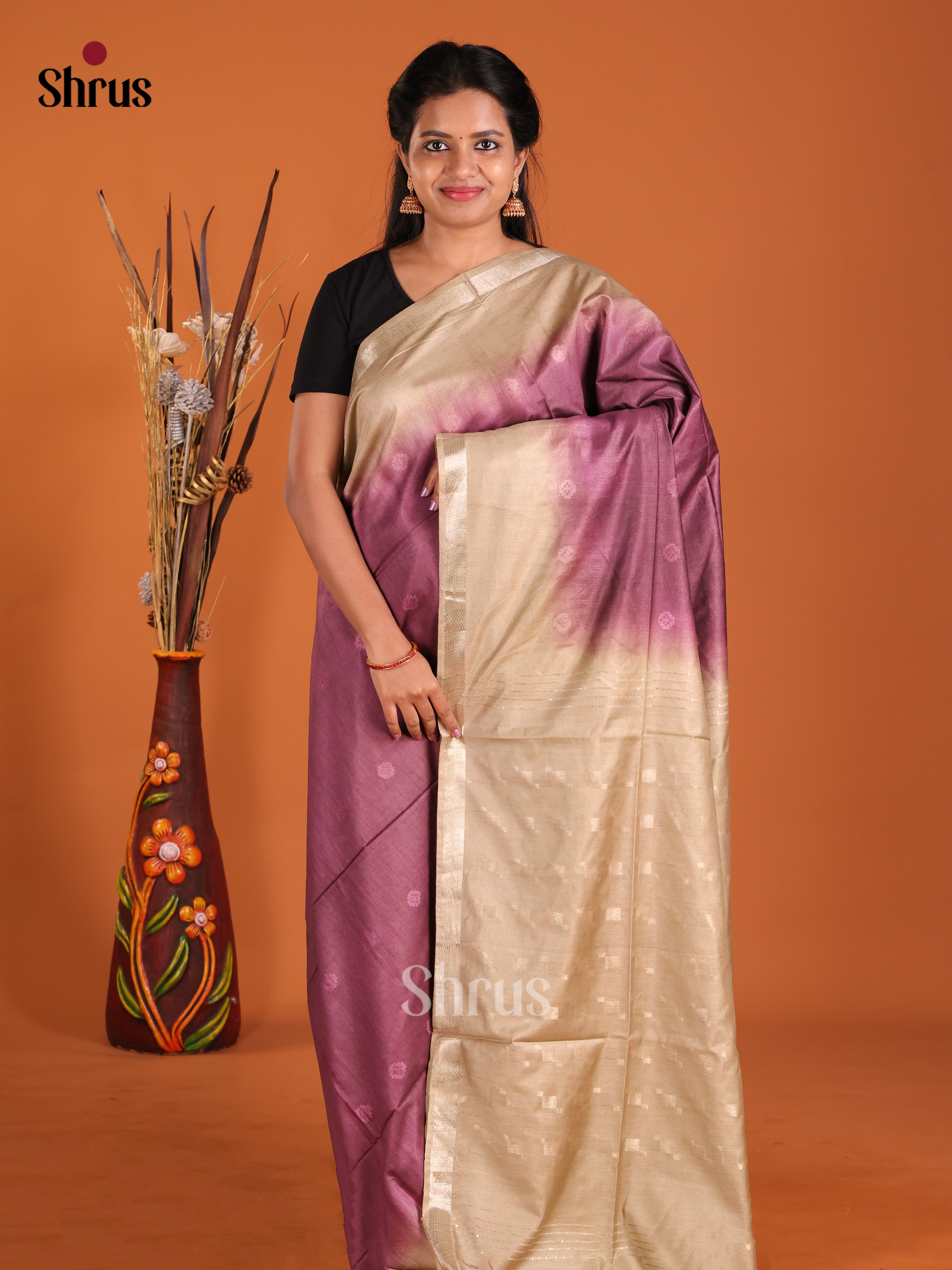 DIS23241 - Semi Tussar Saree