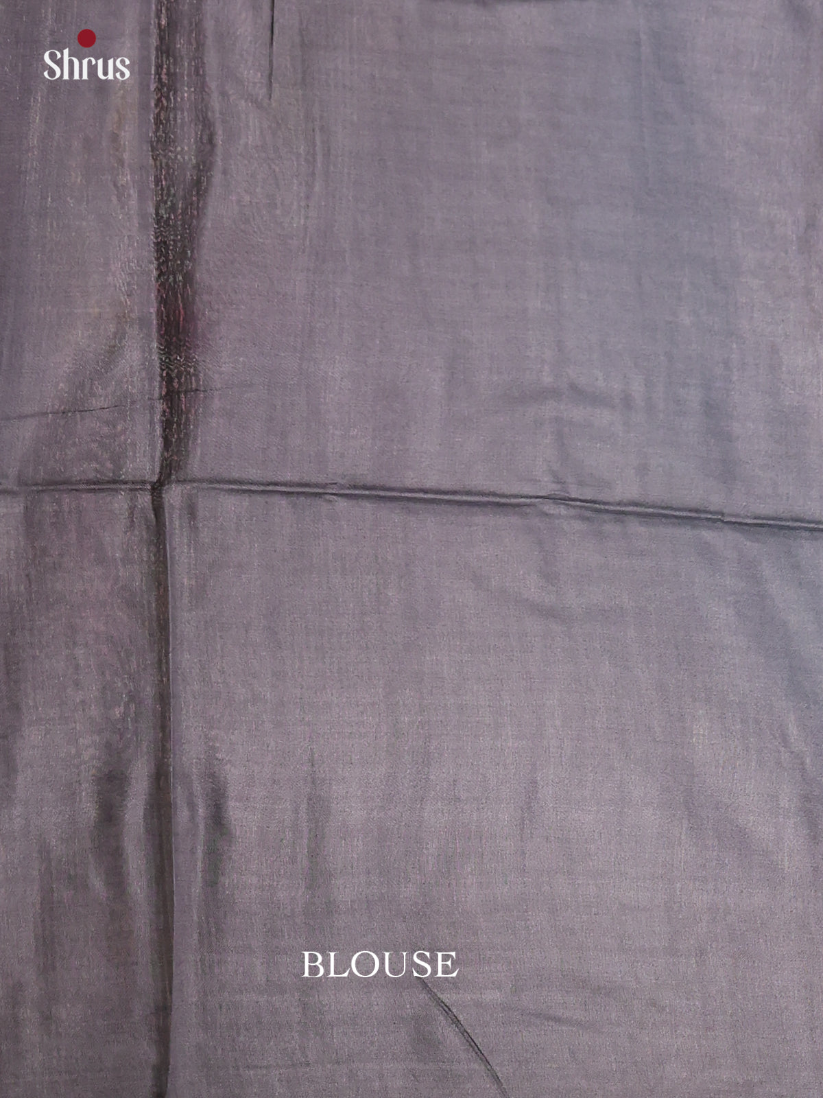 Blue & Grey - Semi Tussar Saree