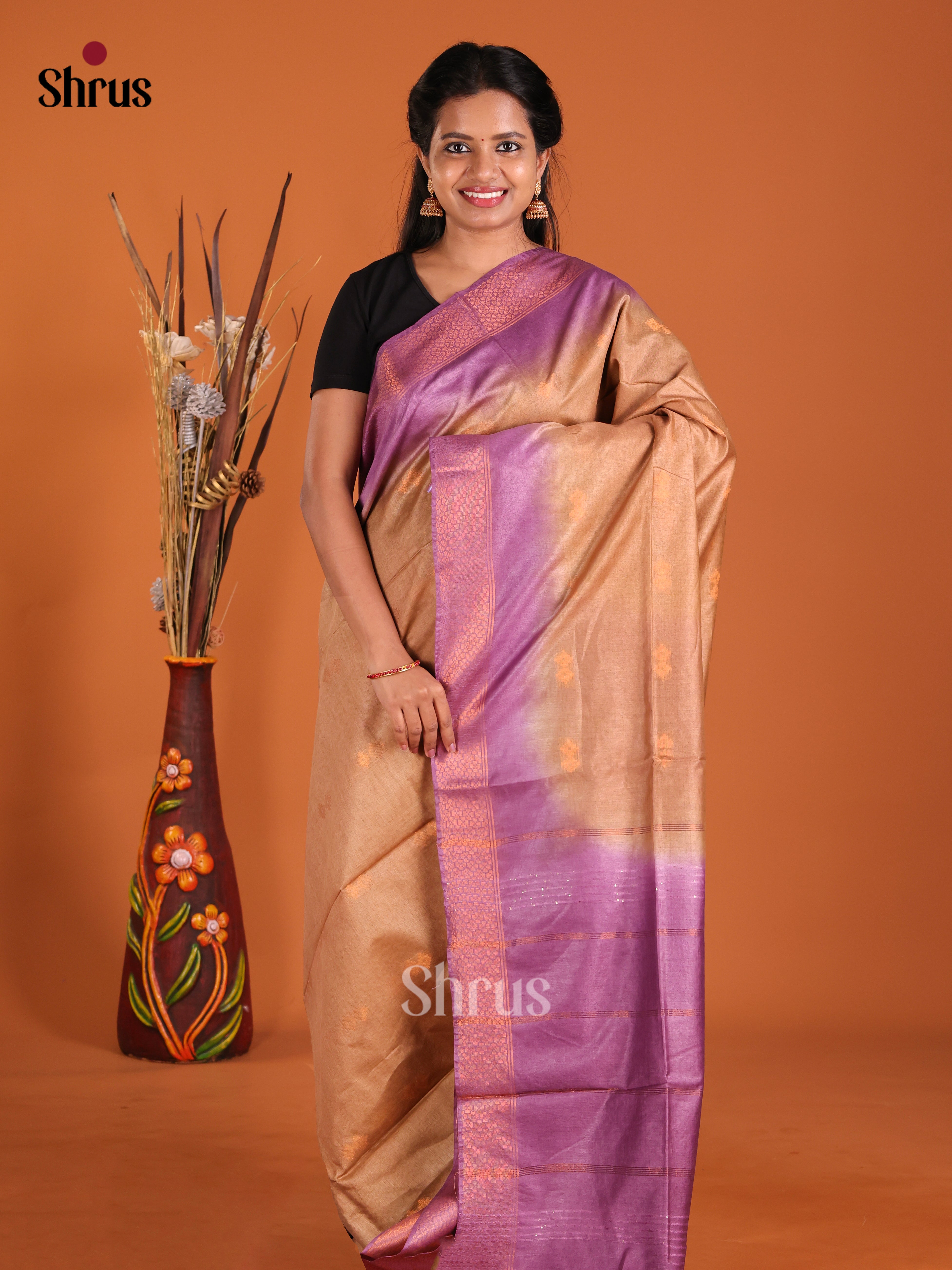 DIS23270 - Semi Tussar Saree